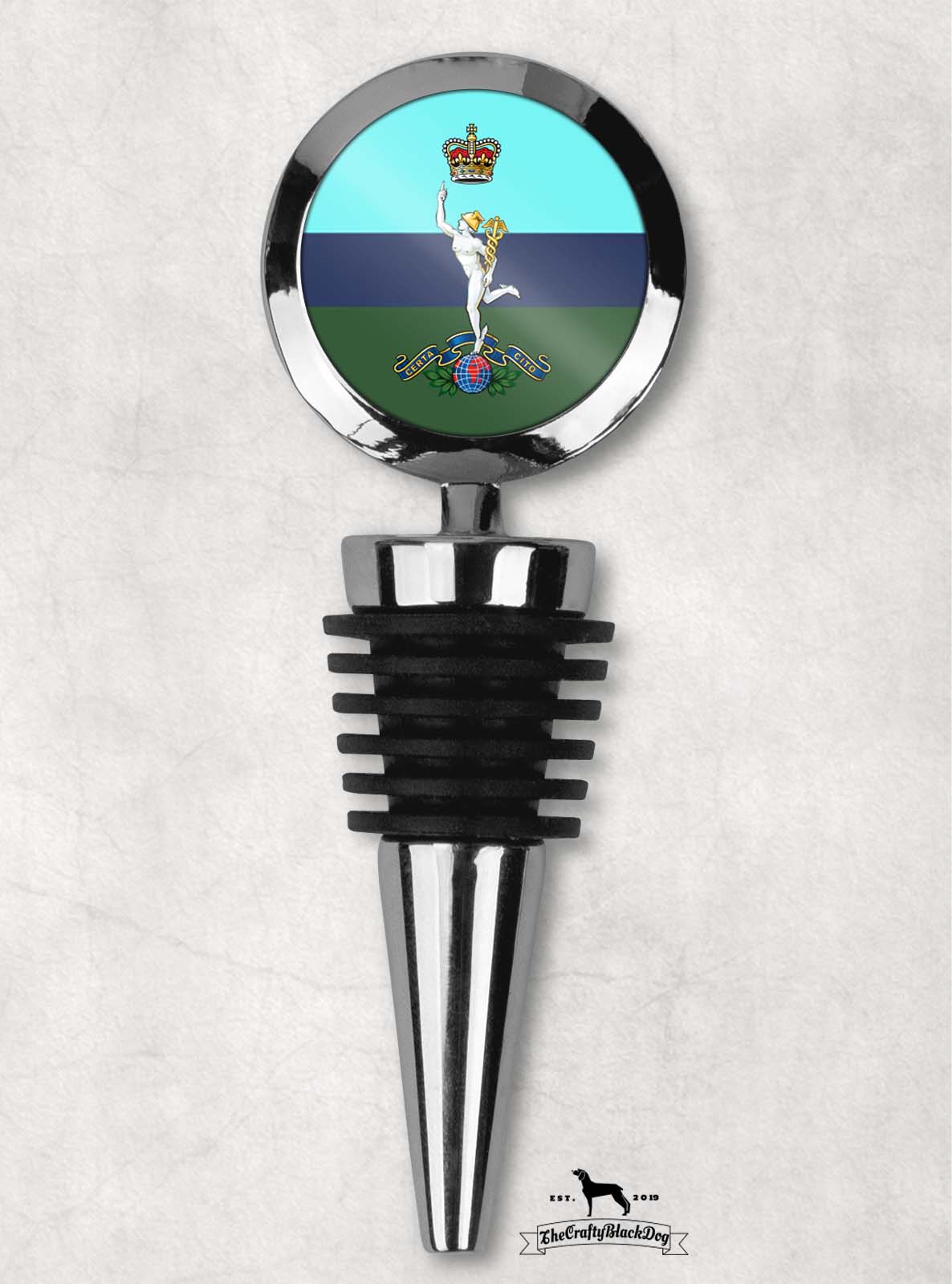 Royal Corps of Signals - Wine Bottle Stopper