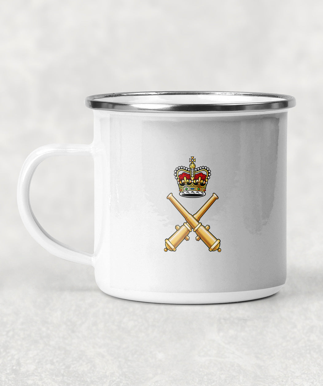 Royal School of Artillery - Enamel Mug