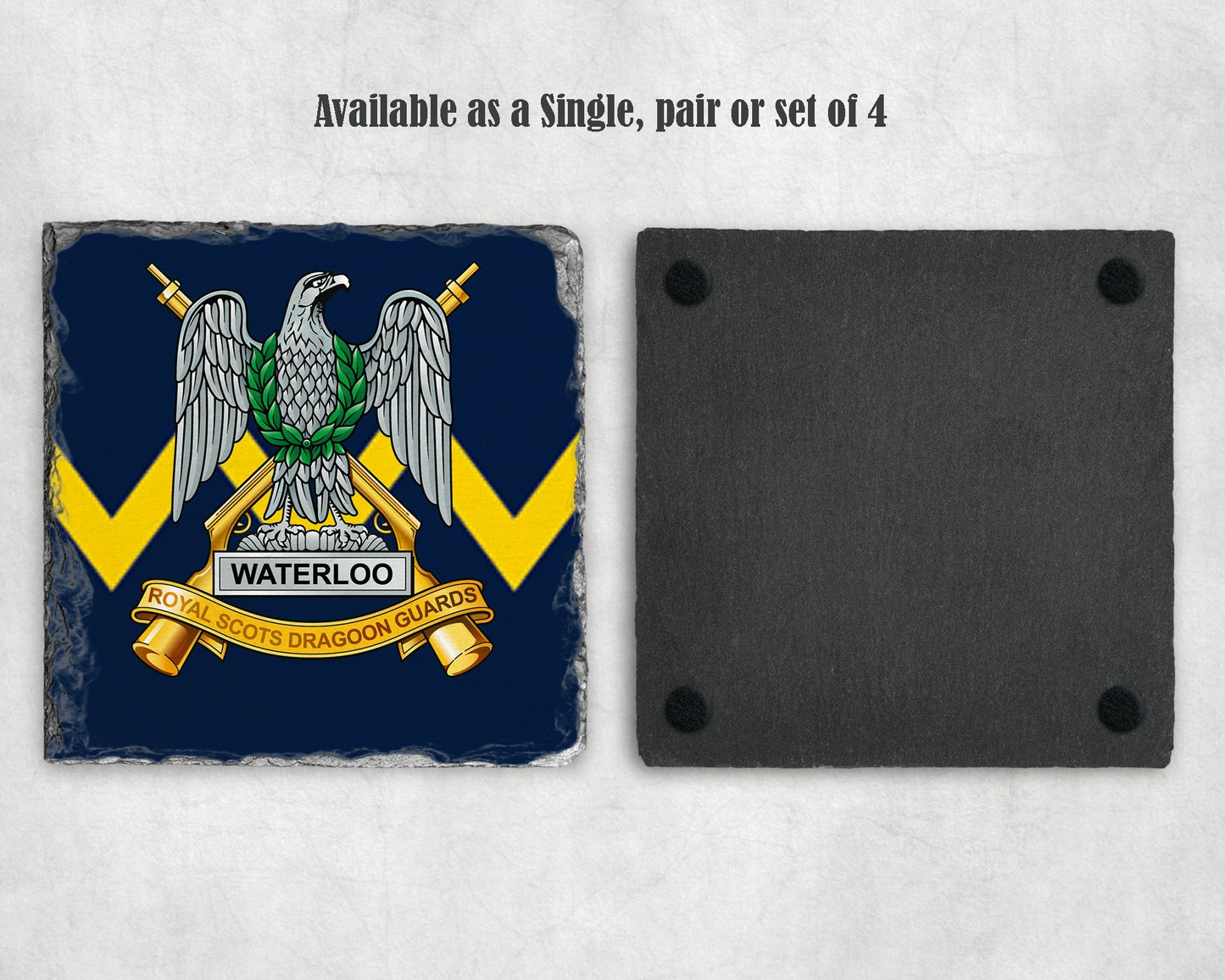 Royal Scots Dragoon Guards - Slate Coaster
