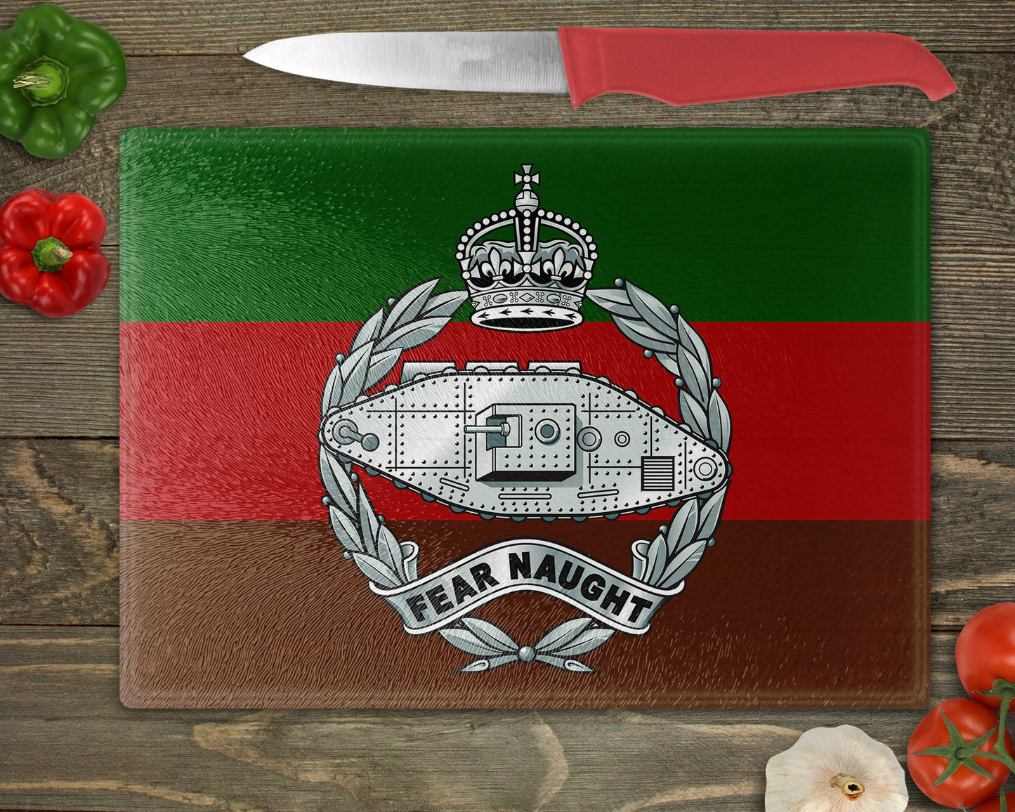 Royal Tank Regiment KC - Cutting Board