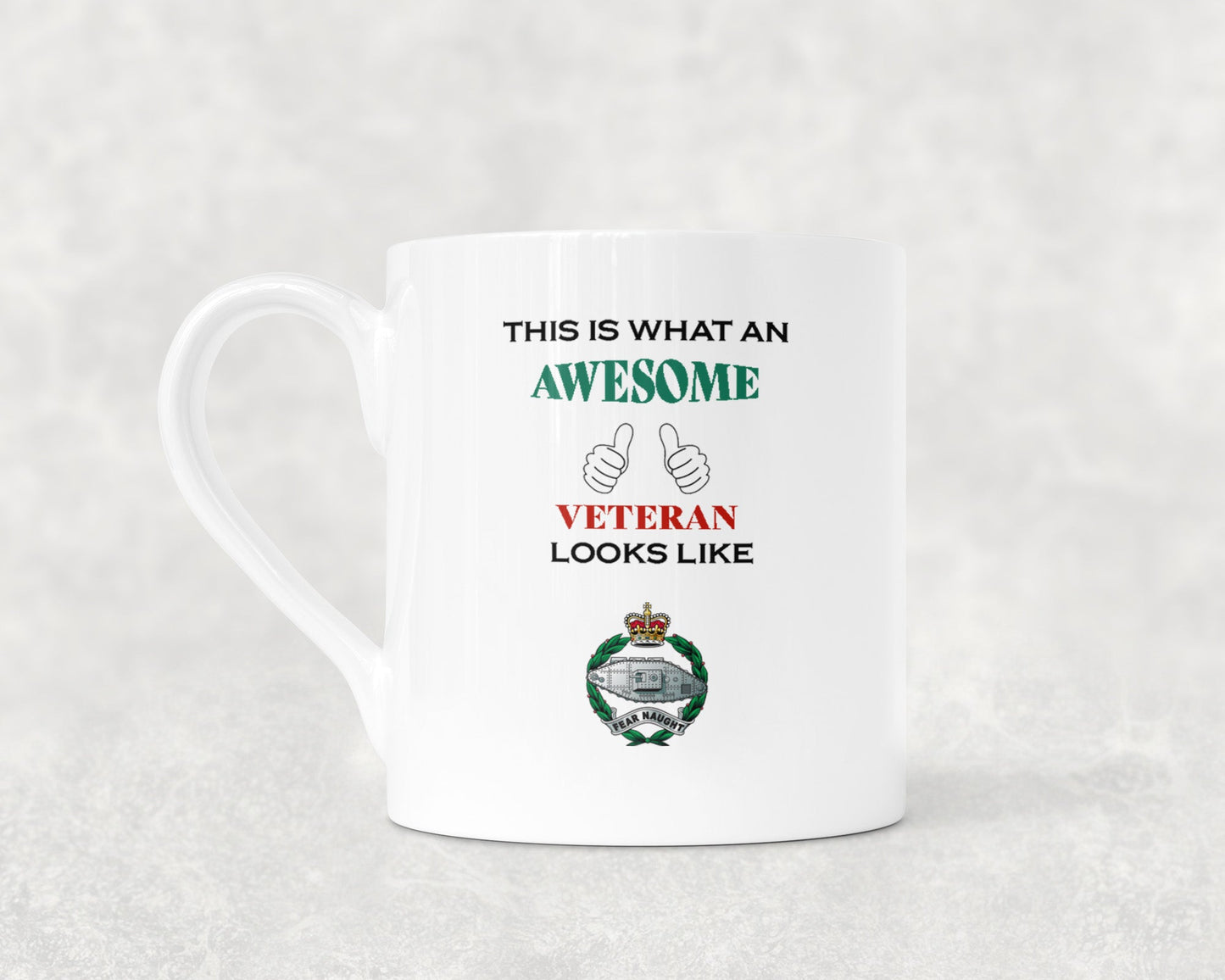 The Royal Tank Regiment - Veteran - Bone China Mug