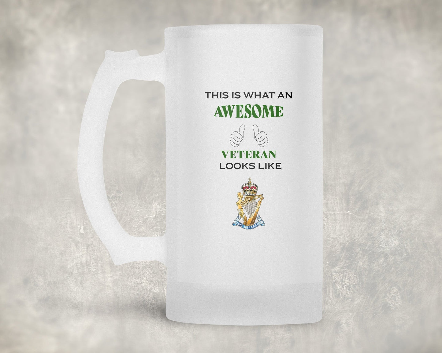 Royal Ulster Rifles - Veteran - Frosted Stein