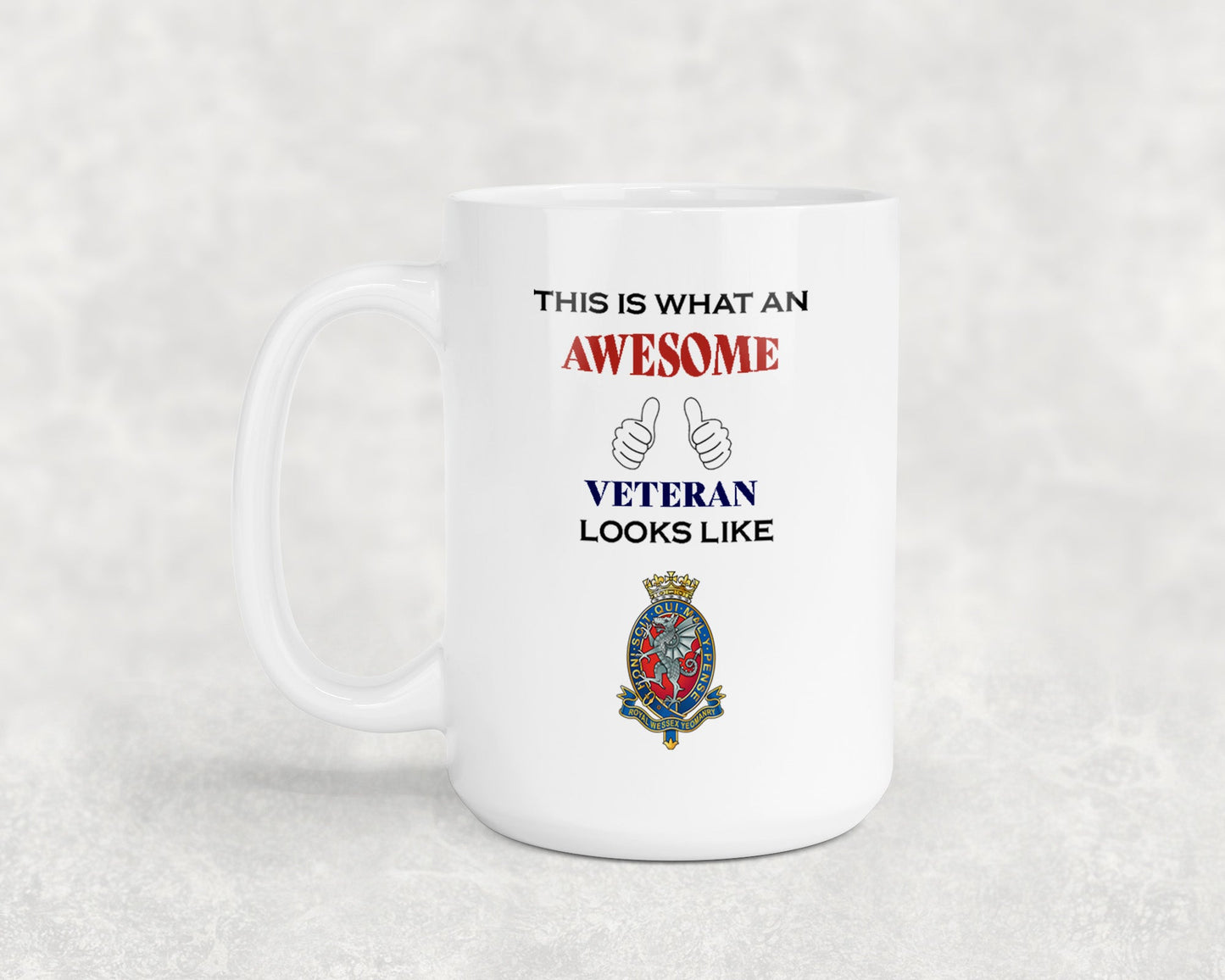 The Royal Wessex Yeomanry - Veteran - 15oz Mug