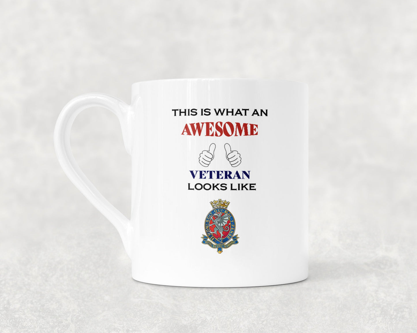 The Royal Wessex Yeomanry - Veteran - Bone China Mug