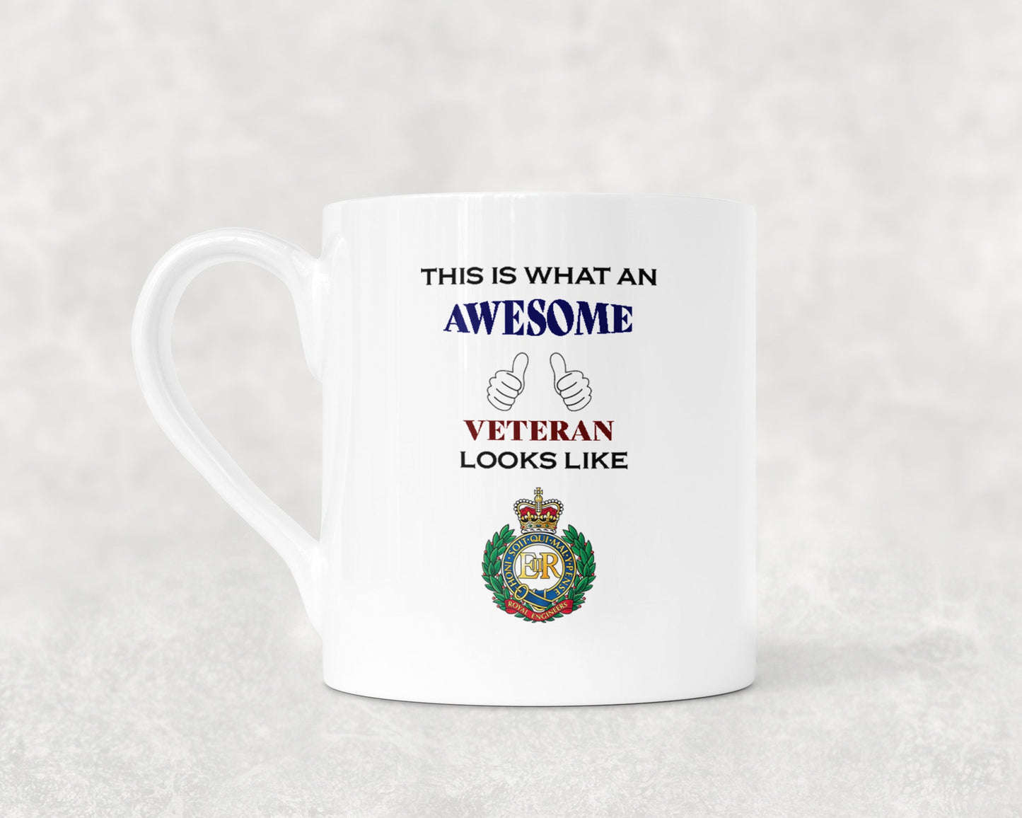 Royal Engineers - Veteran - Bone China Mug