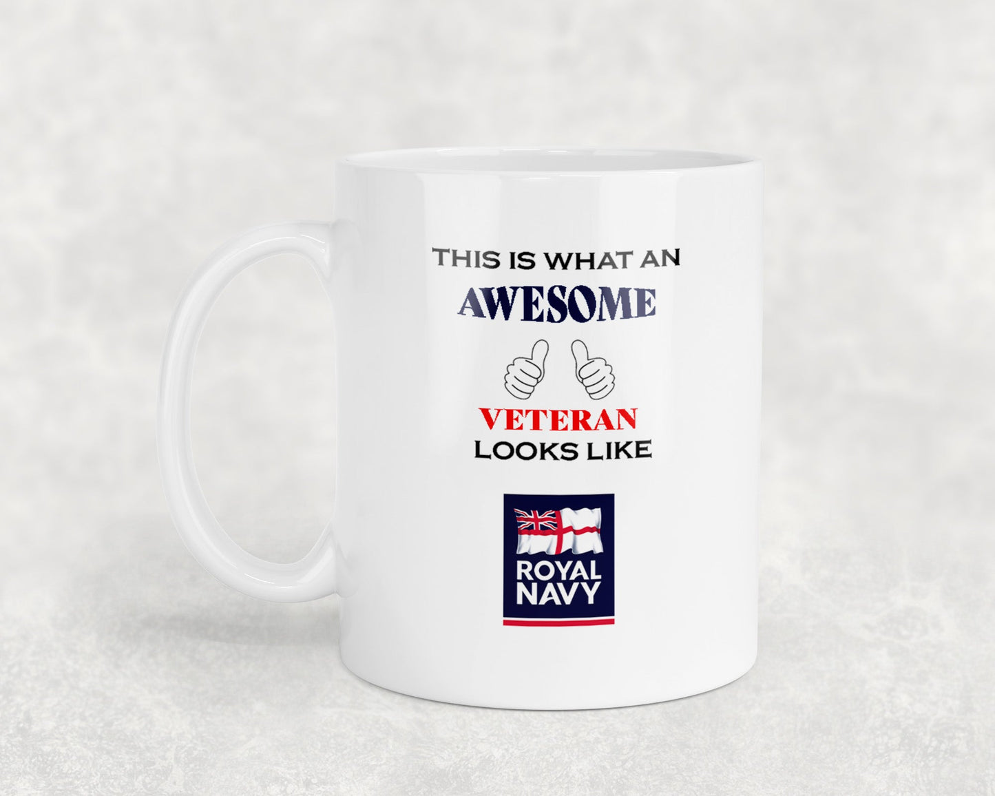Royal Navy Ensign - Veteran - 11oz Mug