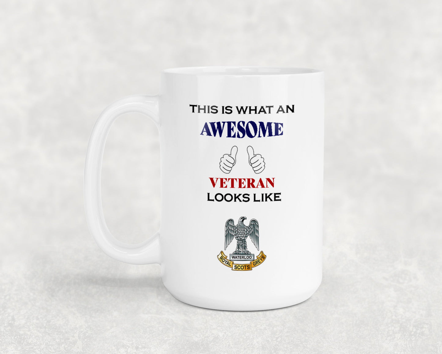 Royal Scots Greys - Veteran - 15oz Mug