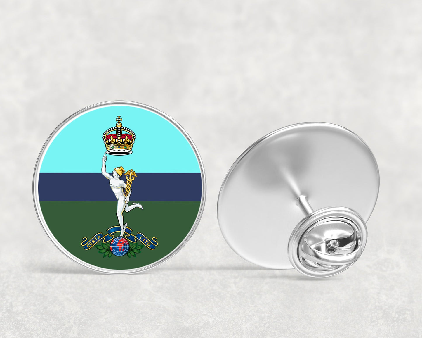 Royal Corps of Signals KC - Lapel Pin