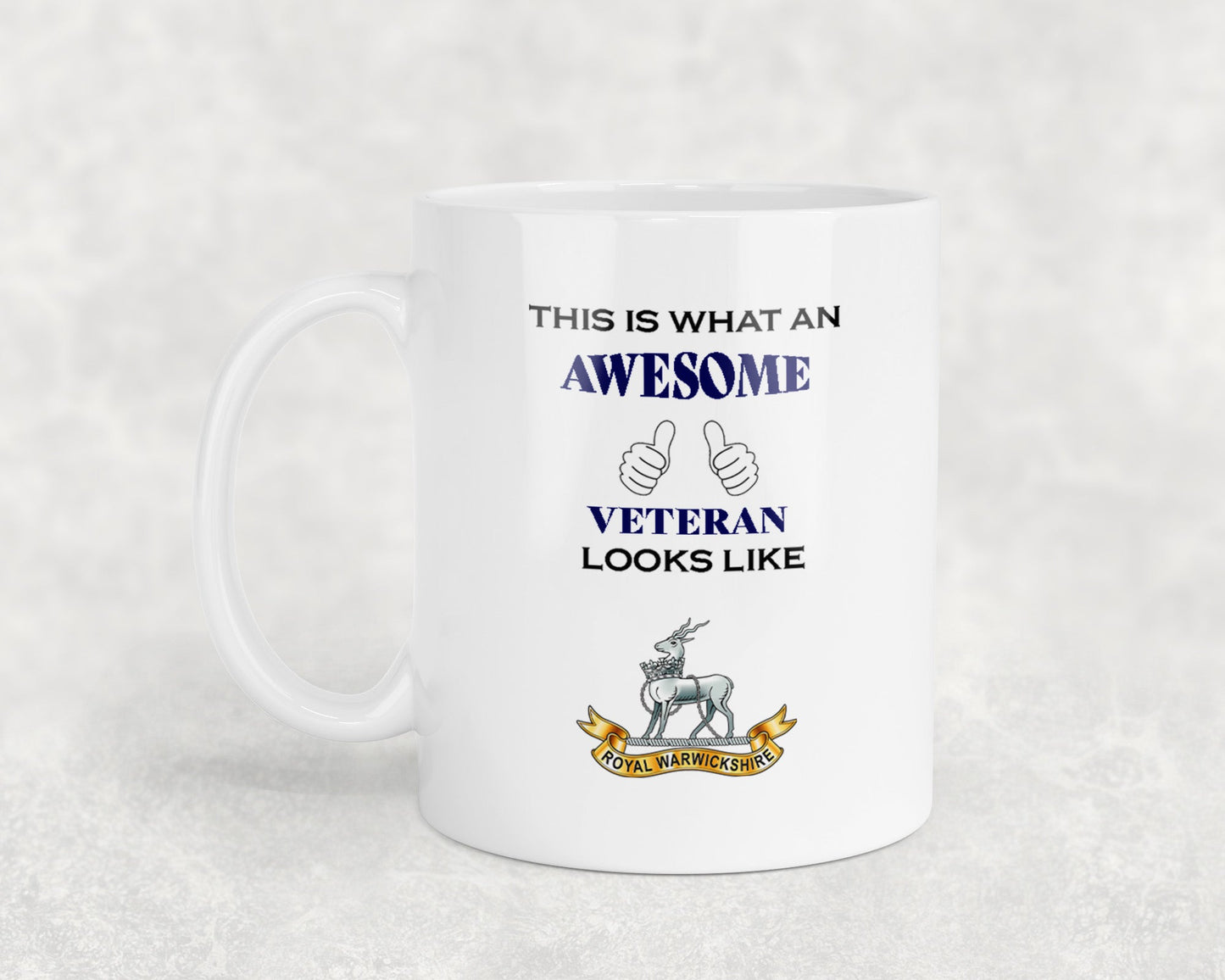 Royal Warwickshire Regiment - Veteran - 11oz Mug