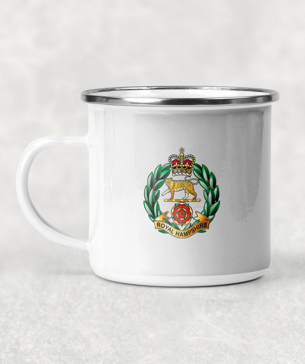 Royal Hampshire Regt - Enamel Mug