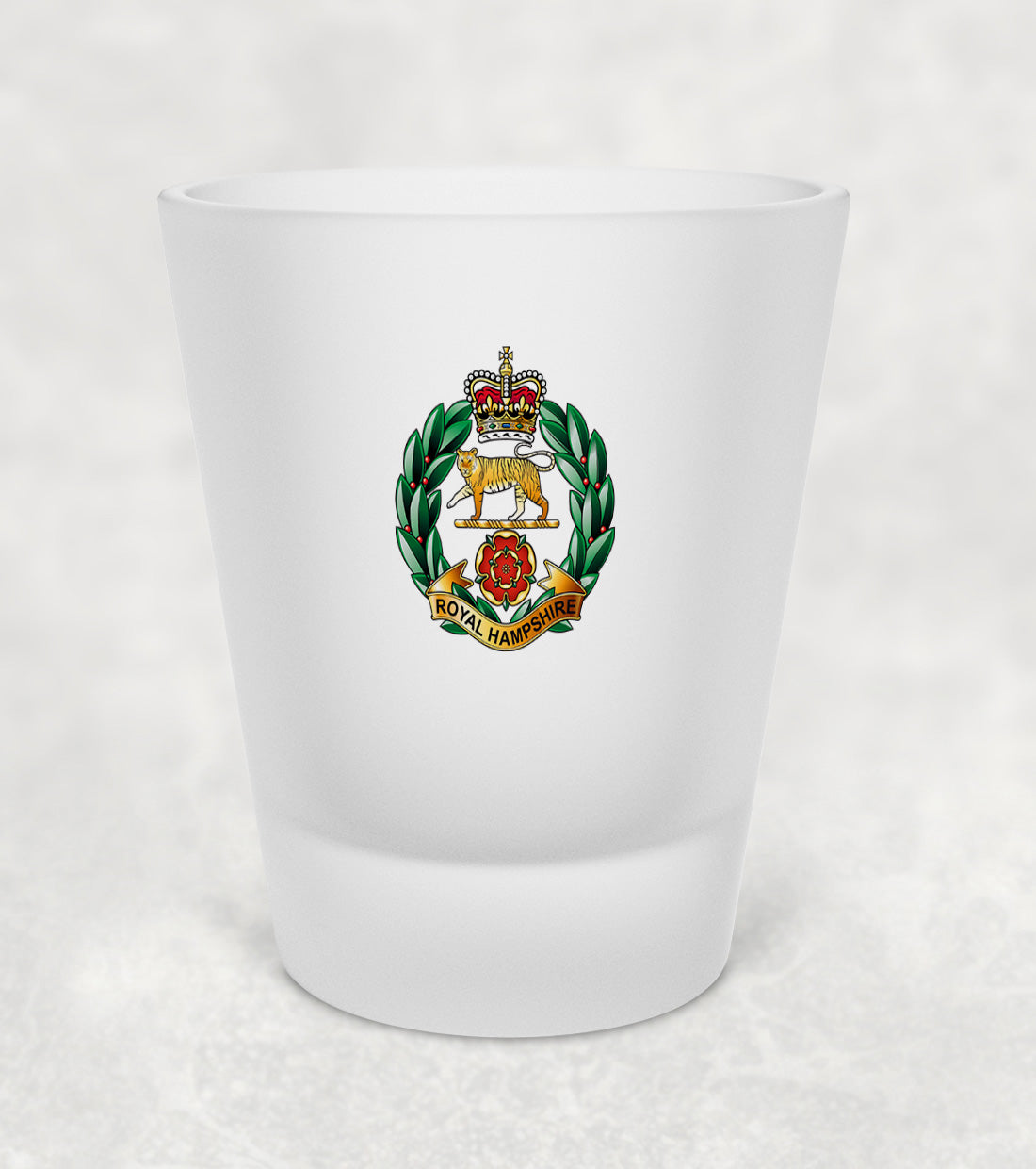 Royal Hampshire Regt - Shot Glass