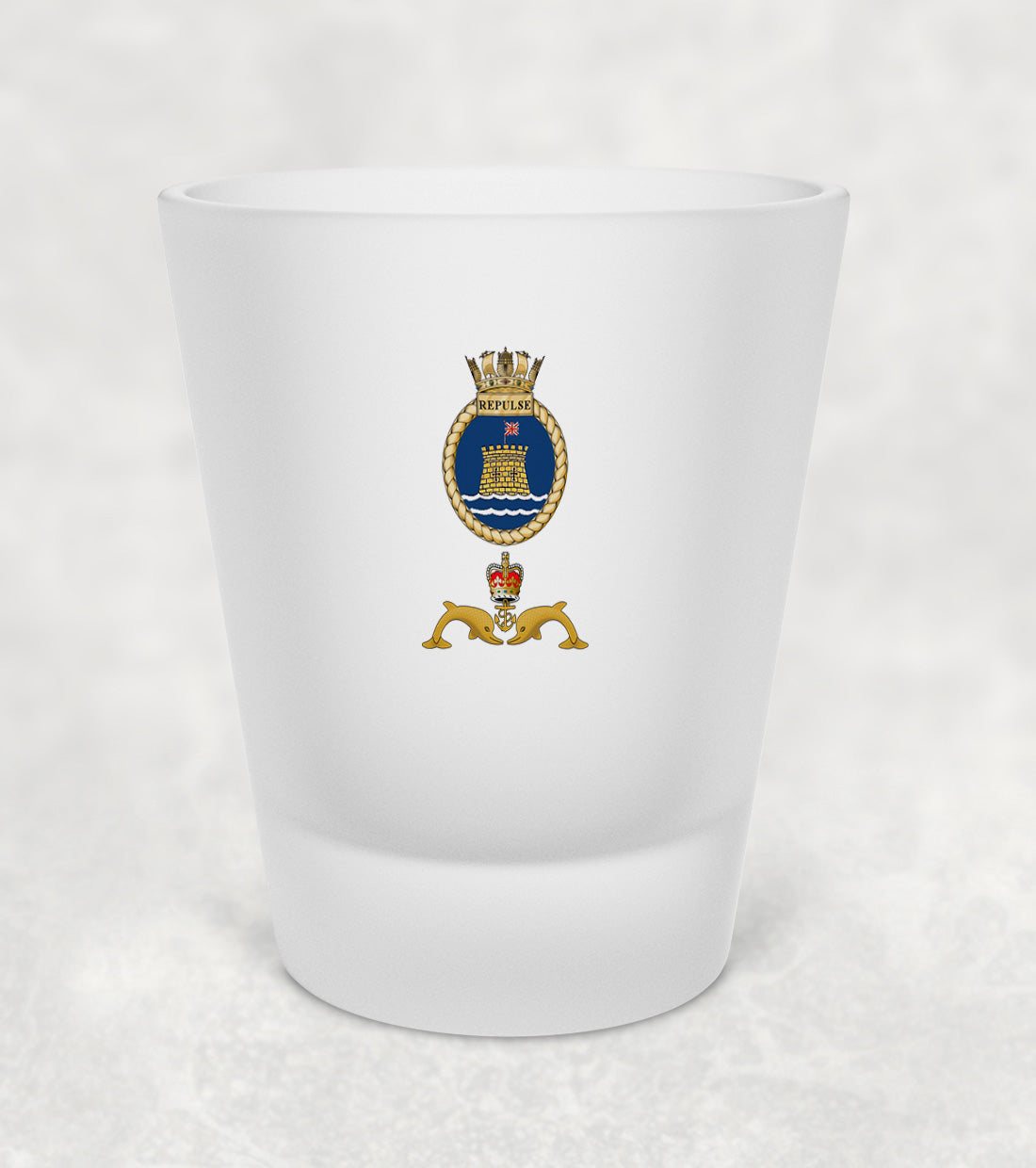HMS Repulse - Shot Glass