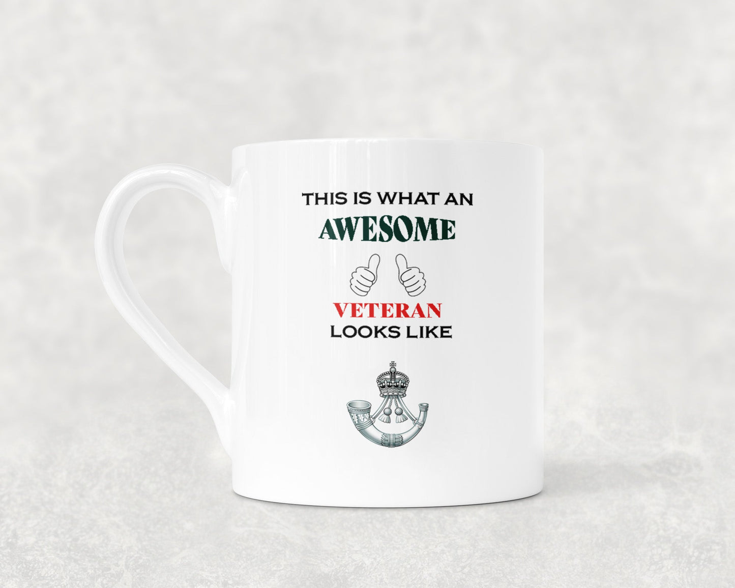 Rifles KC - Veteran - Bone China Mug