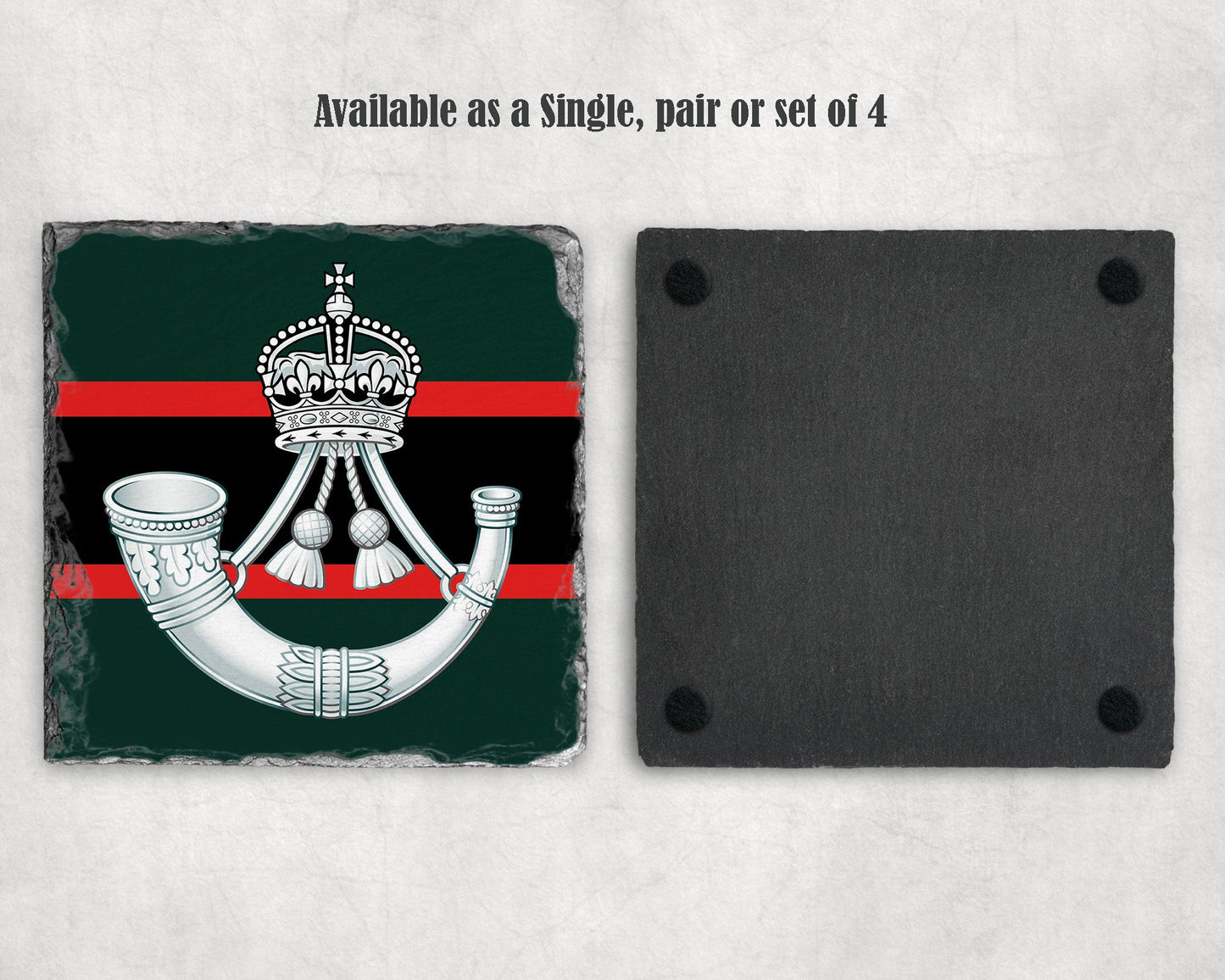 Rifles KC - Slate Coaster