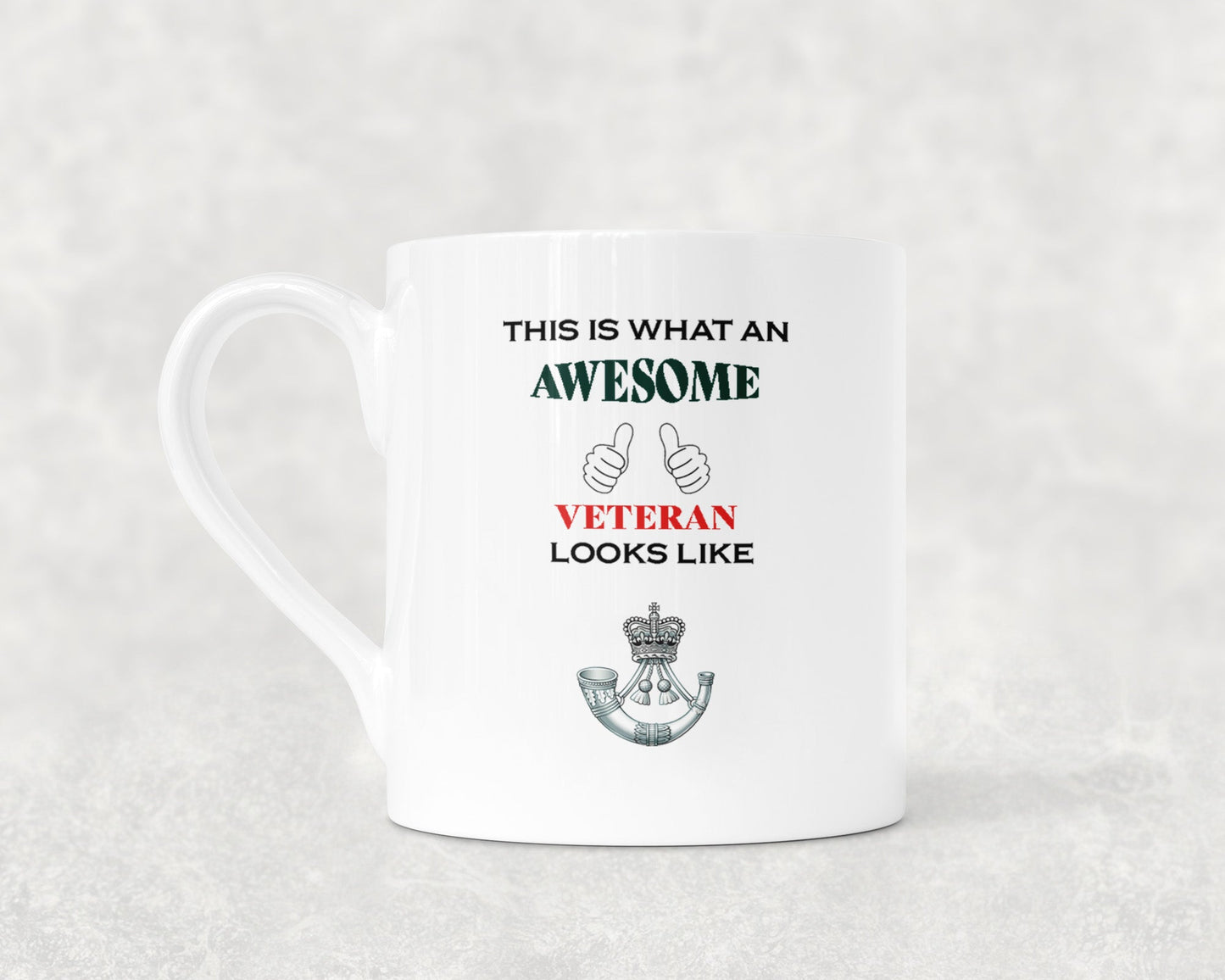 Rifles - Veteran - Bone China Mug