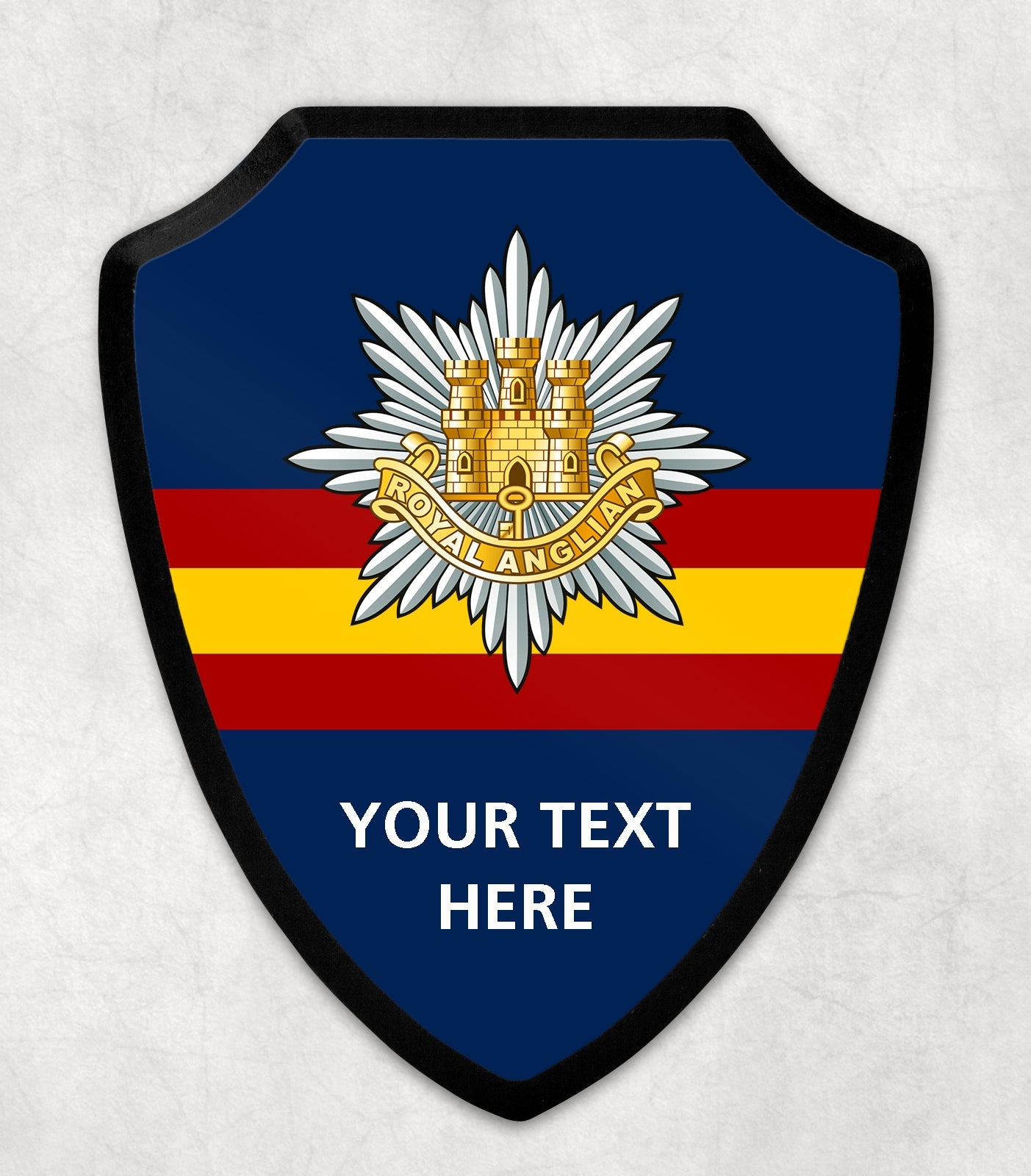 Royal Anglian Regiment - Printed Wall Shield
