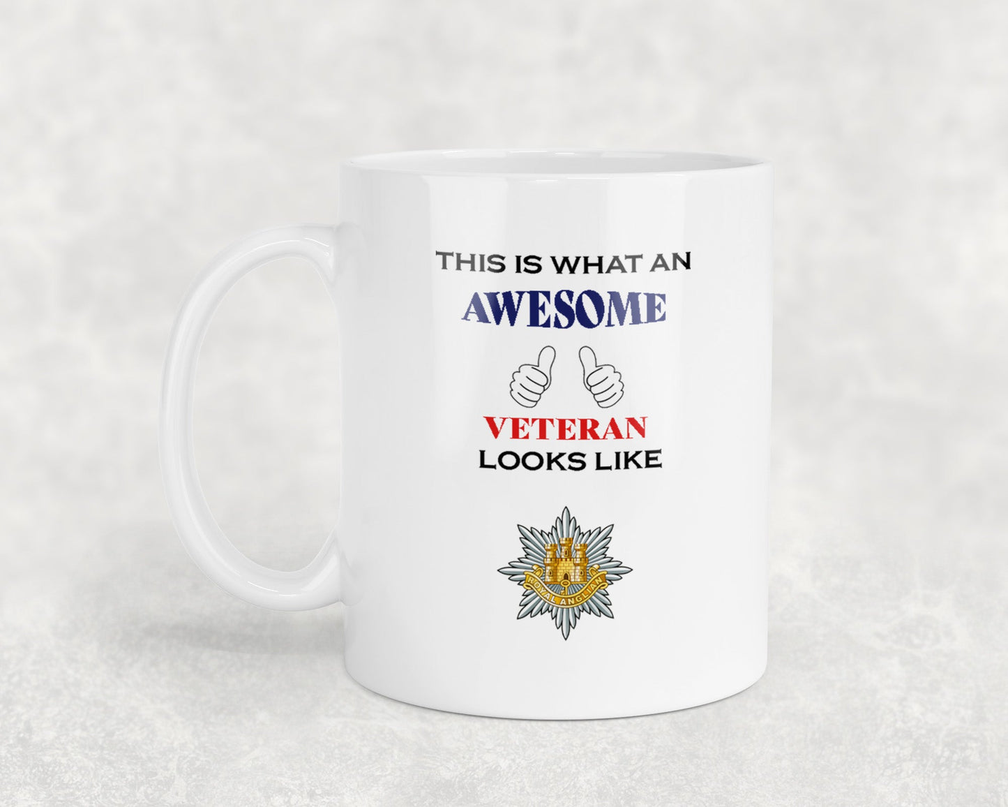 The Royal Anglian Regiment - Veteran - 11oz Mug