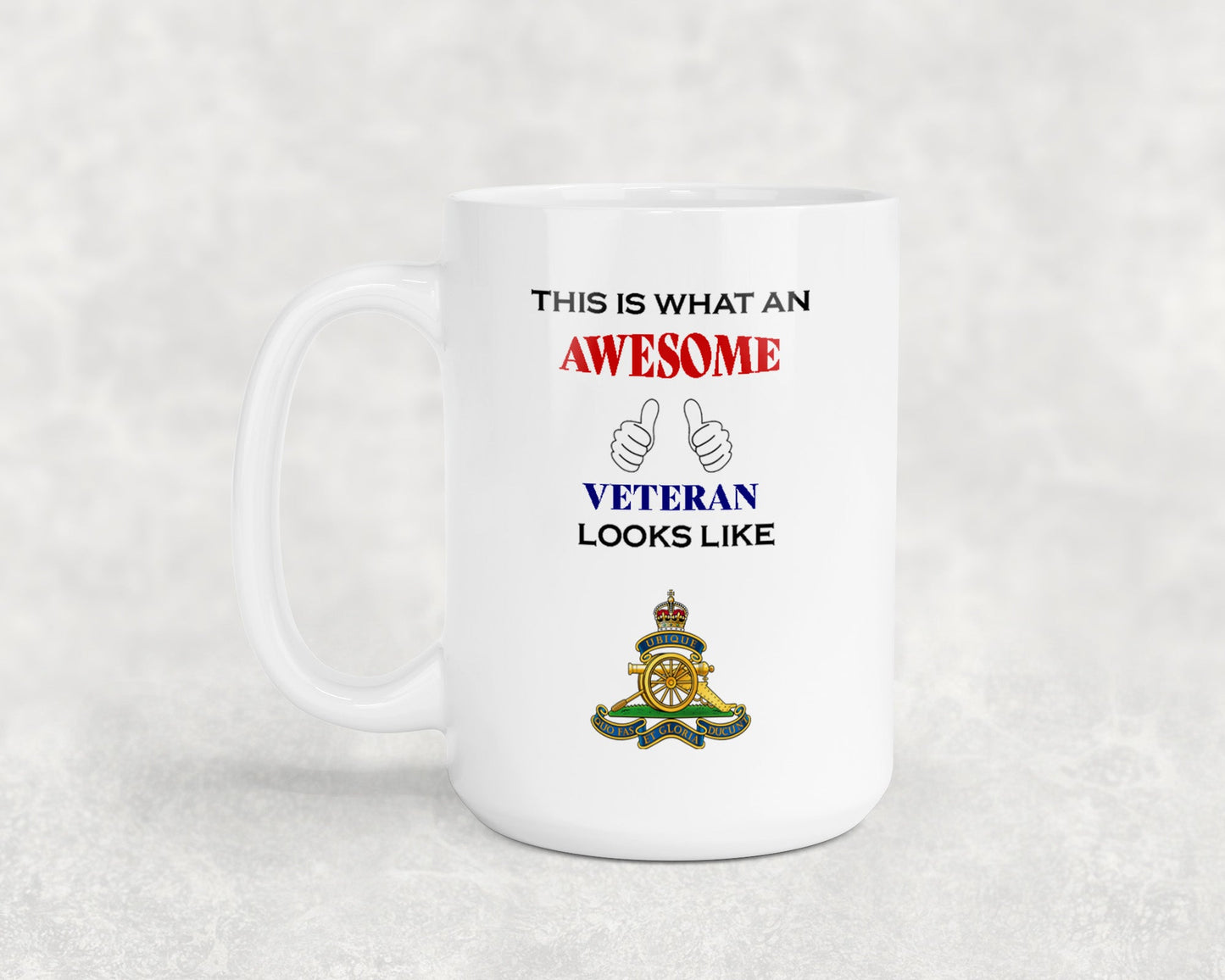 Royal Artillery KC - Veteran - 15oz Mug
