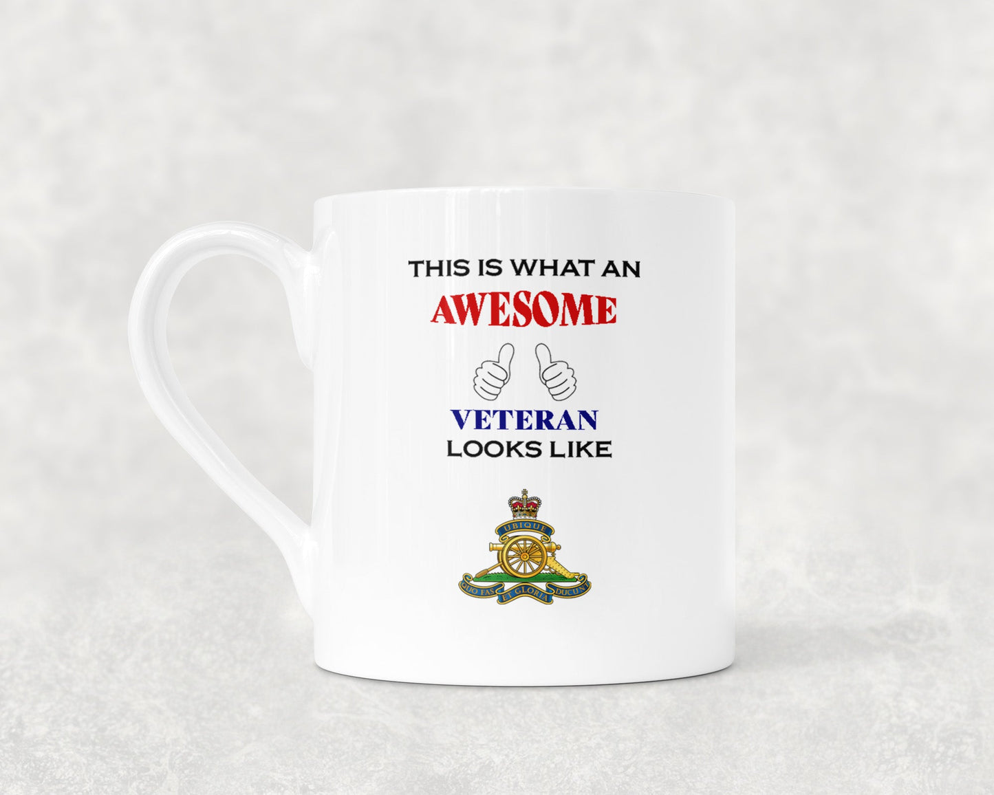 Royal Artillery - Veteran - Bone China Mug