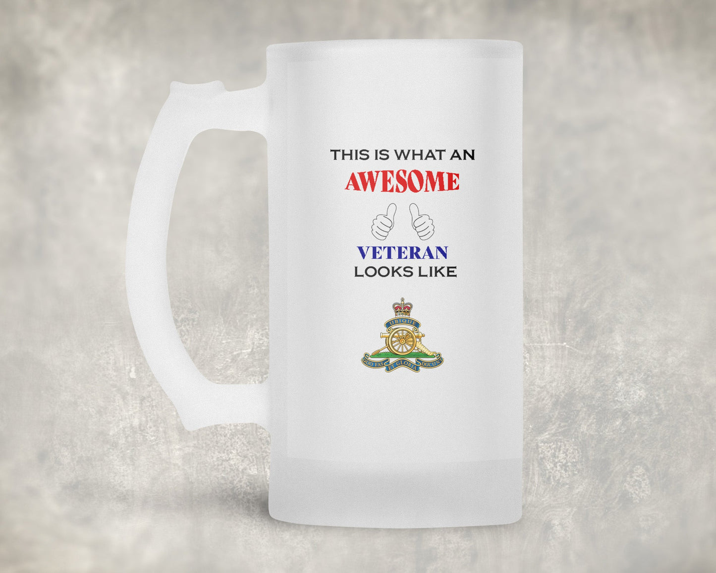 Royal Artillery - Veteran - Frosted Stein
