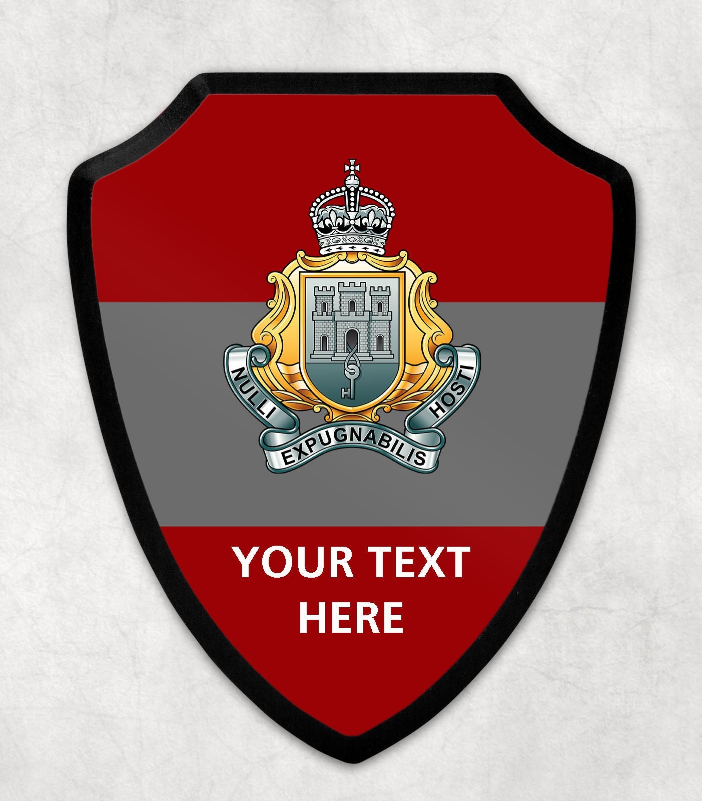 Royal Gibraltar Regiment KC - Printed Wall Shield