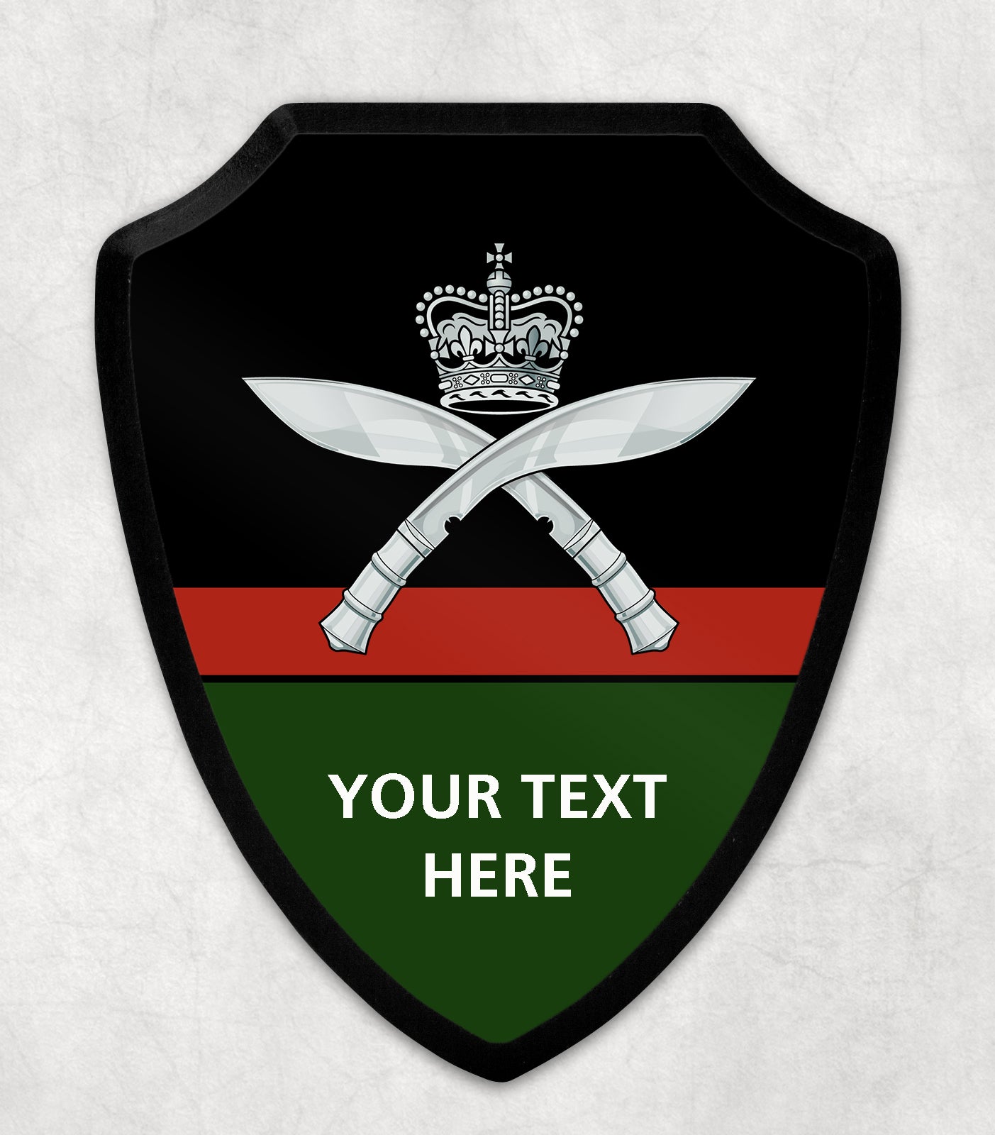 Royal Gurkha Rifles - Printed Wall Shield