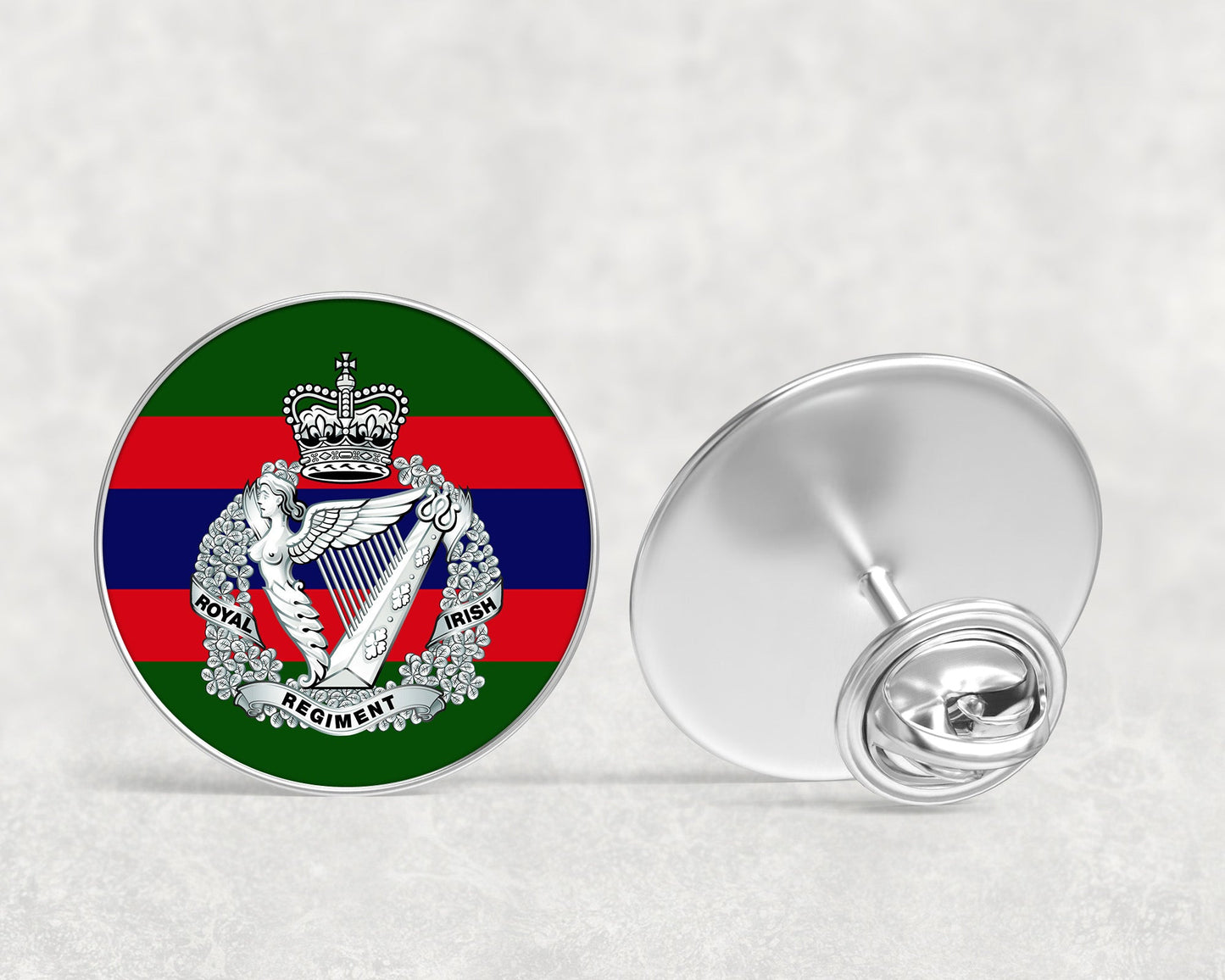 Royal Irish Regiment Crest - Lapel Pin