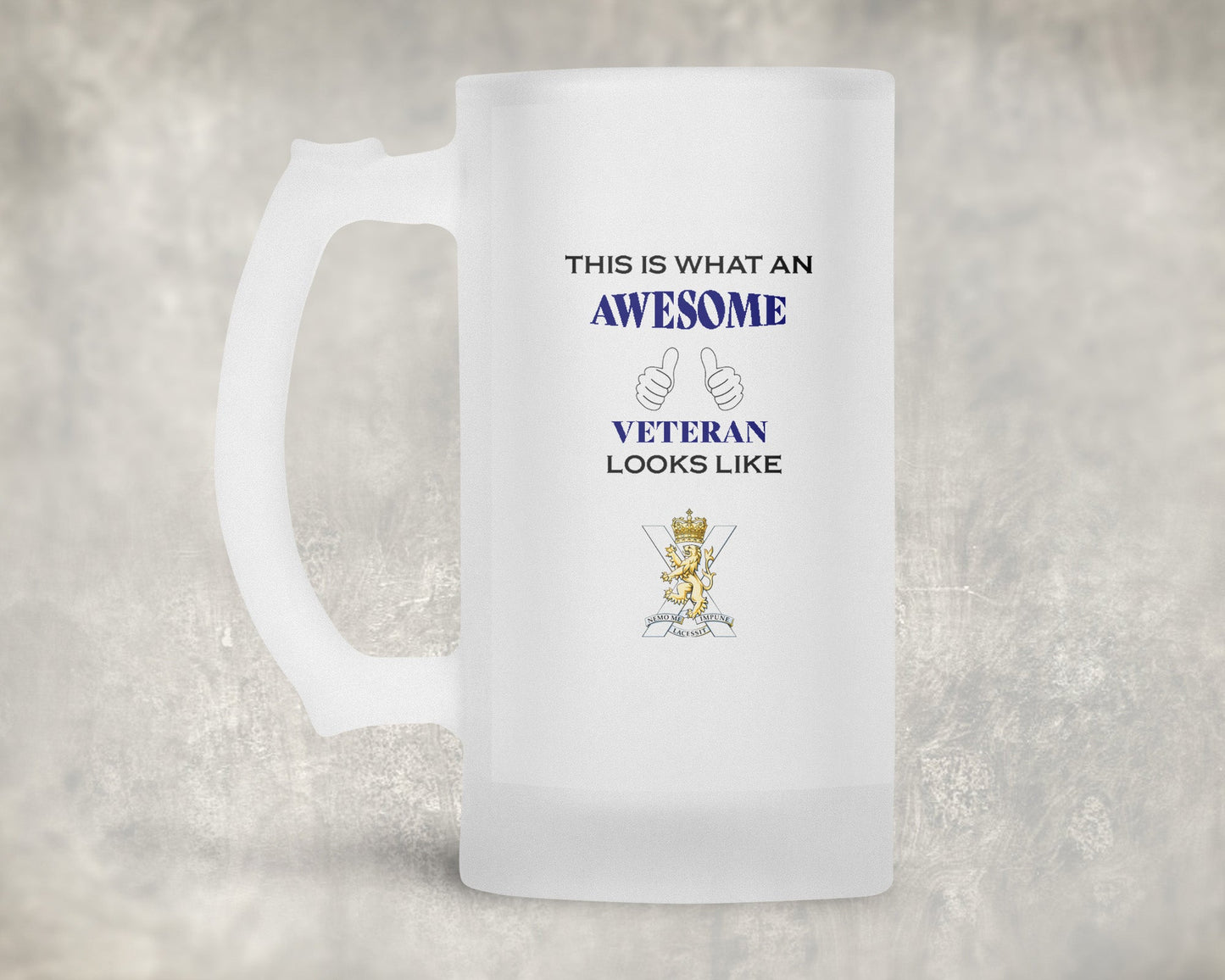 The Royal Regiment of Scotland - Veteran - Frosted Stein