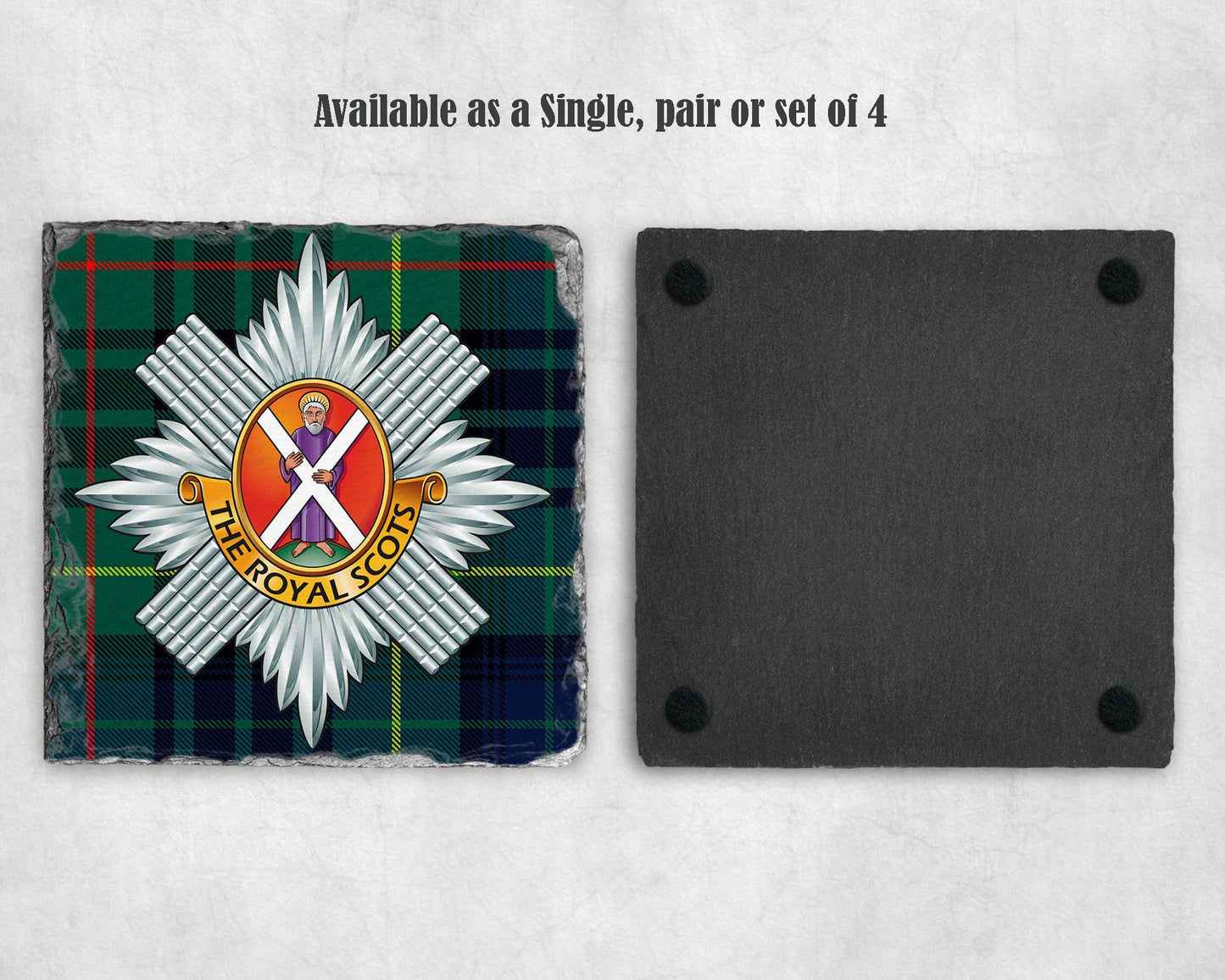 Royal Scots - Slate Coaster