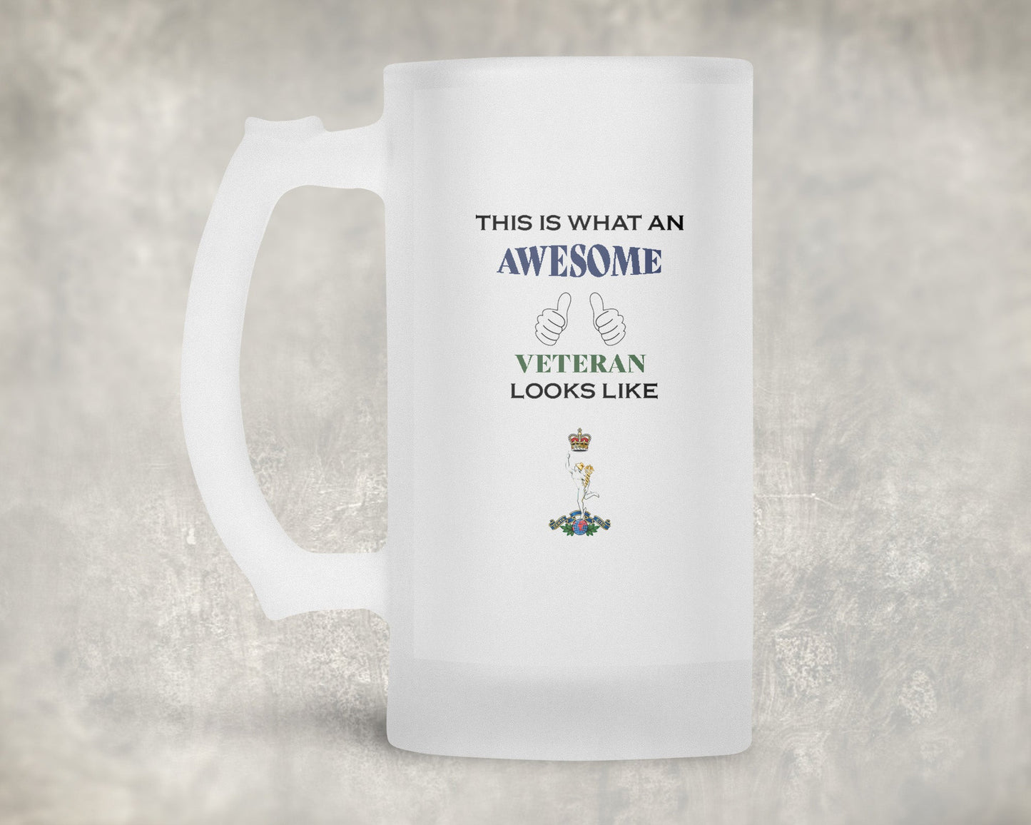 Royal Corps of Signals - Veteran - Frosted Stein