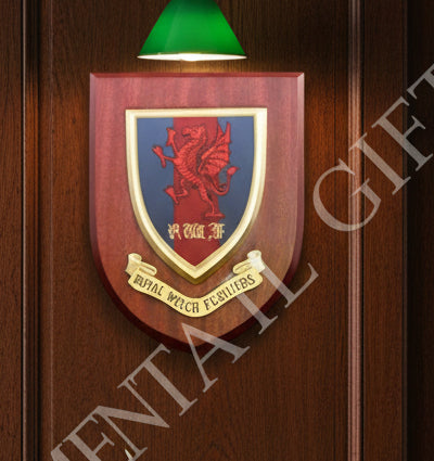 Royal Welch Fusiliers - Wall Shield Plaque | MOD Licensed Seller | Regimental