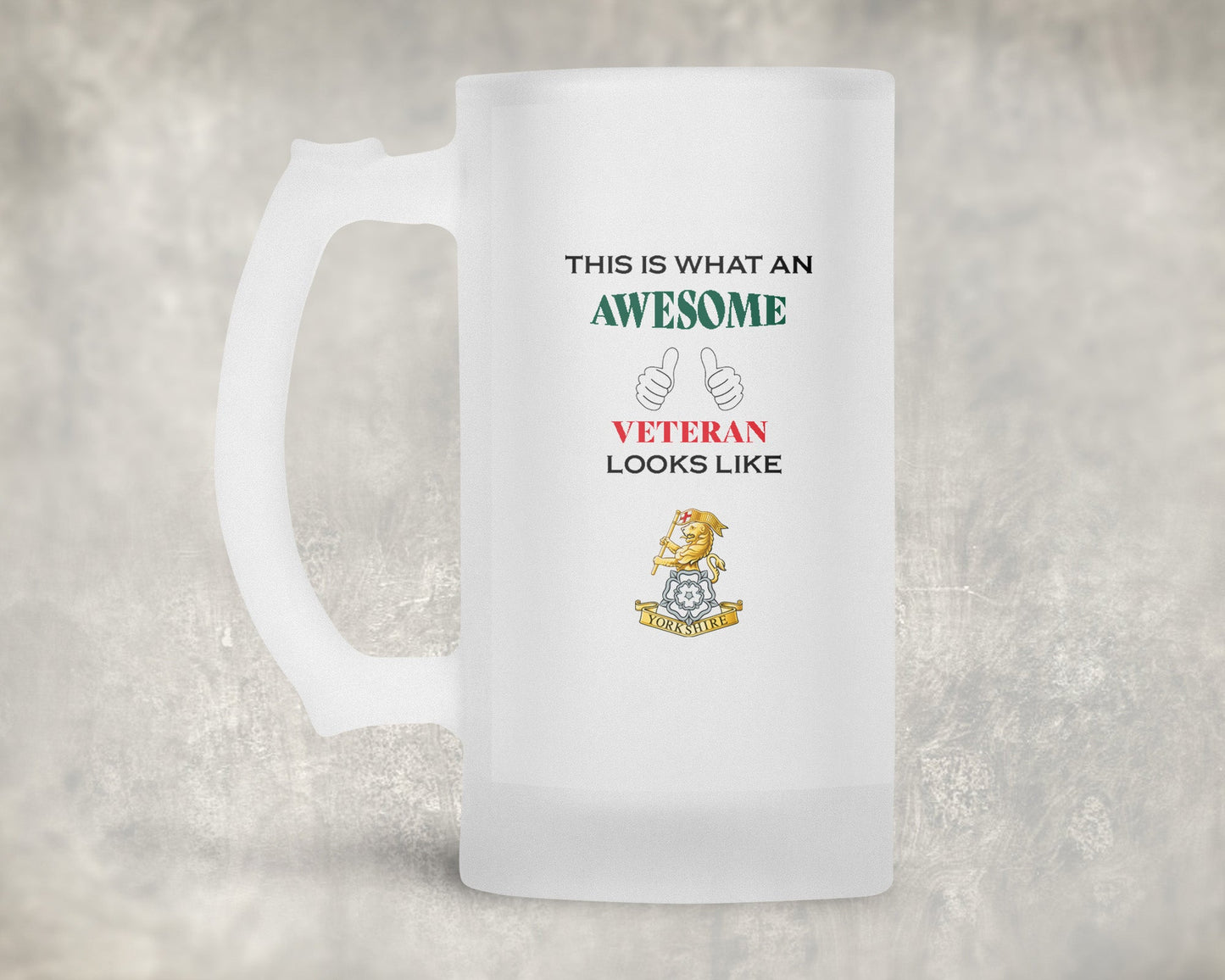 The Royal Yorkshire Regiment - Veteran - Frosted Stein