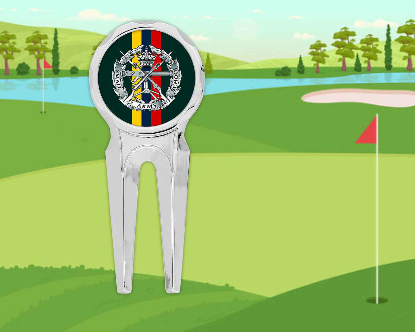 Small Arms School Corps - Golf Divot Repair Tool