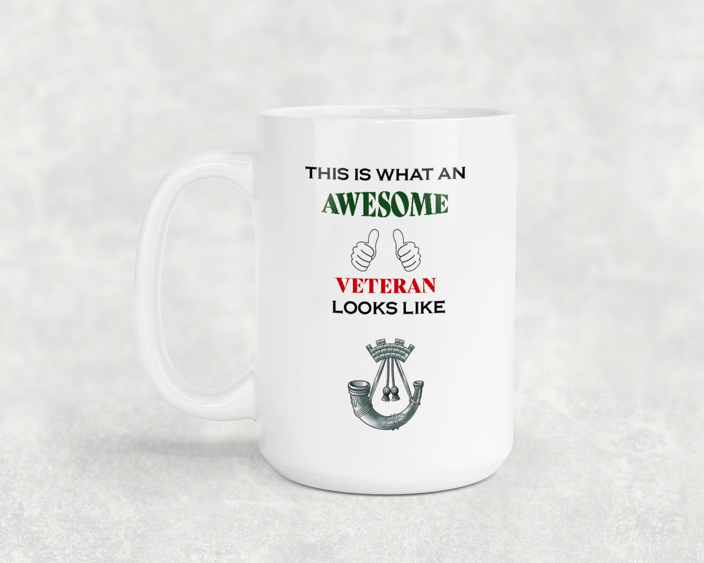 Somerset and Cornwall Light Infantry - Veteran - 15oz Mug