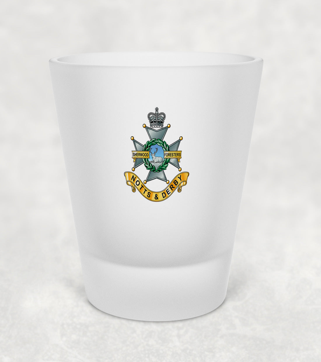 The Sherwood Foresters (Notts and Derby Regiment) - Shot Glass