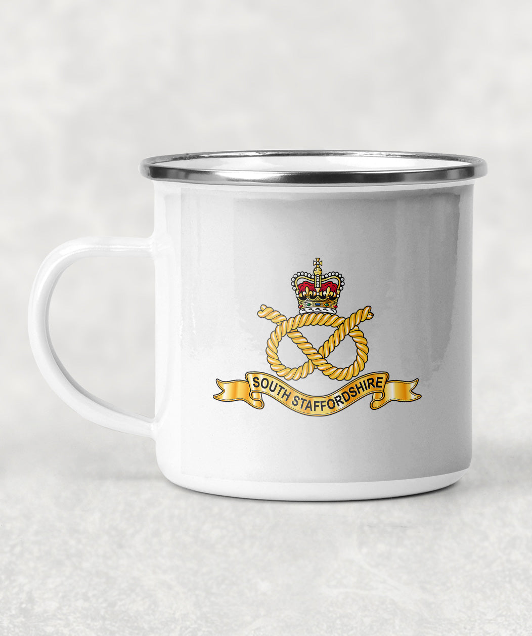 South Staffordshire Regiment - Enamel Mug