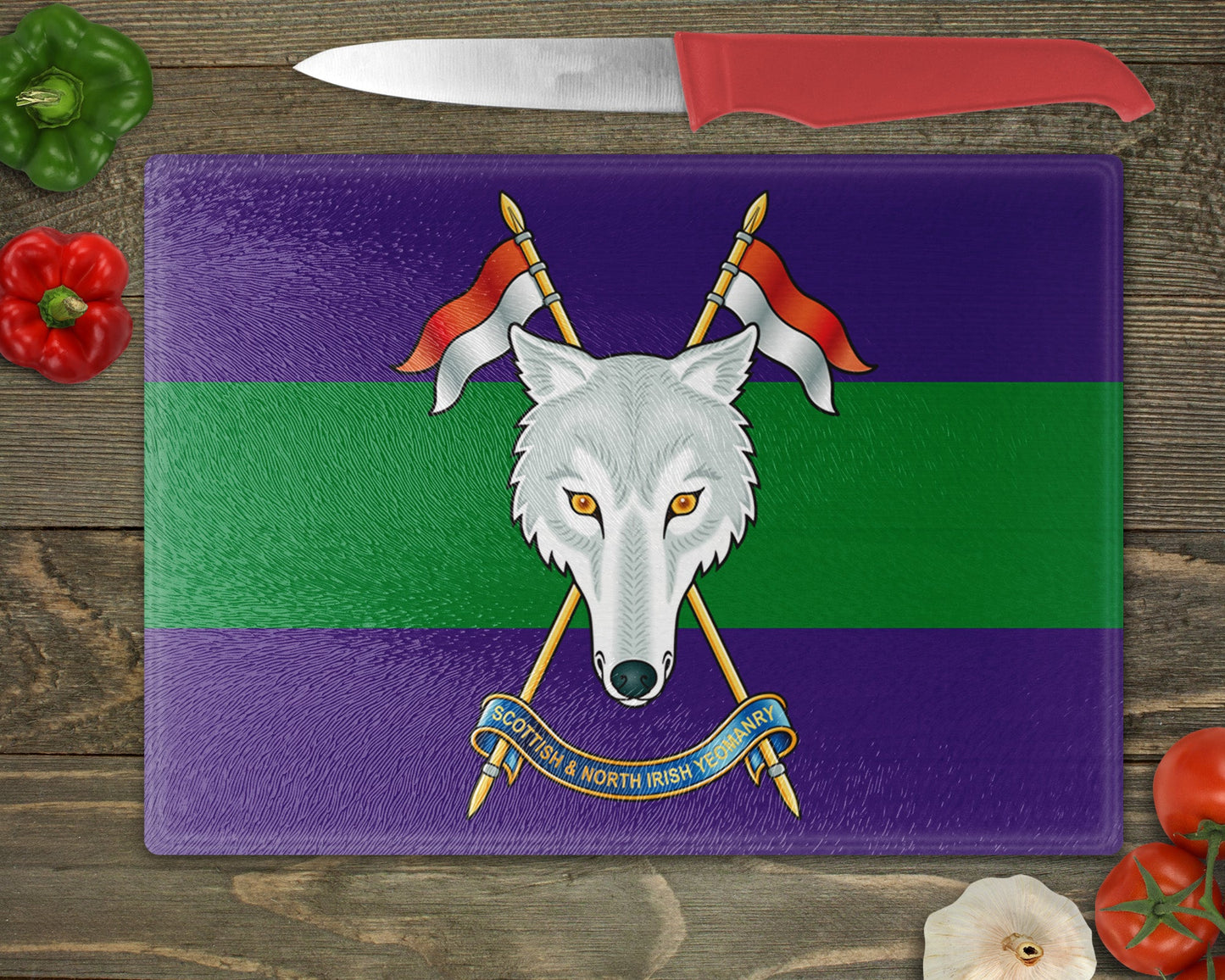 Scottish and North Irish Yeomanry - Cutting Board
