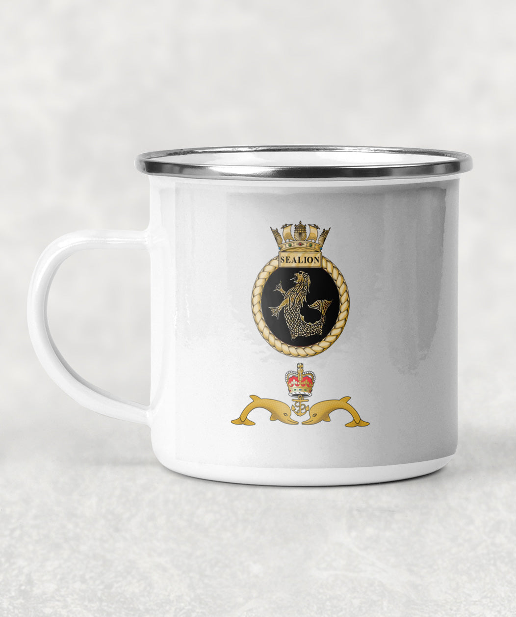 HMS Sealion - Enamel Mug