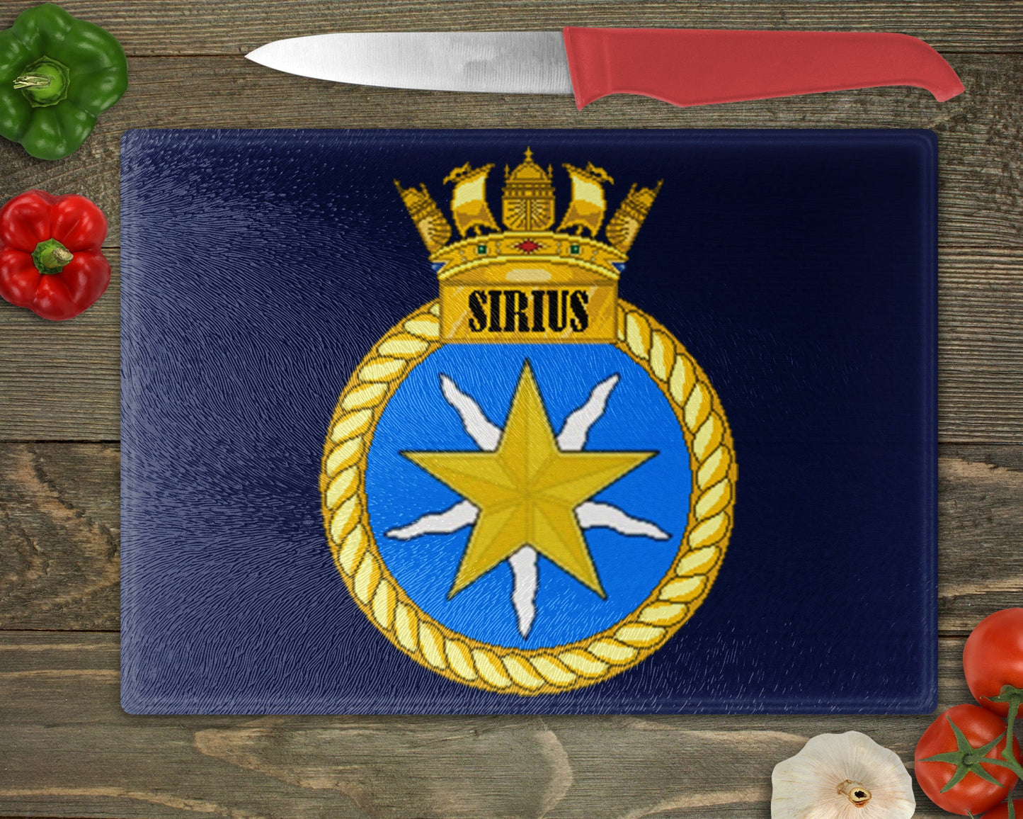 HMS Sirius - Cutting Board