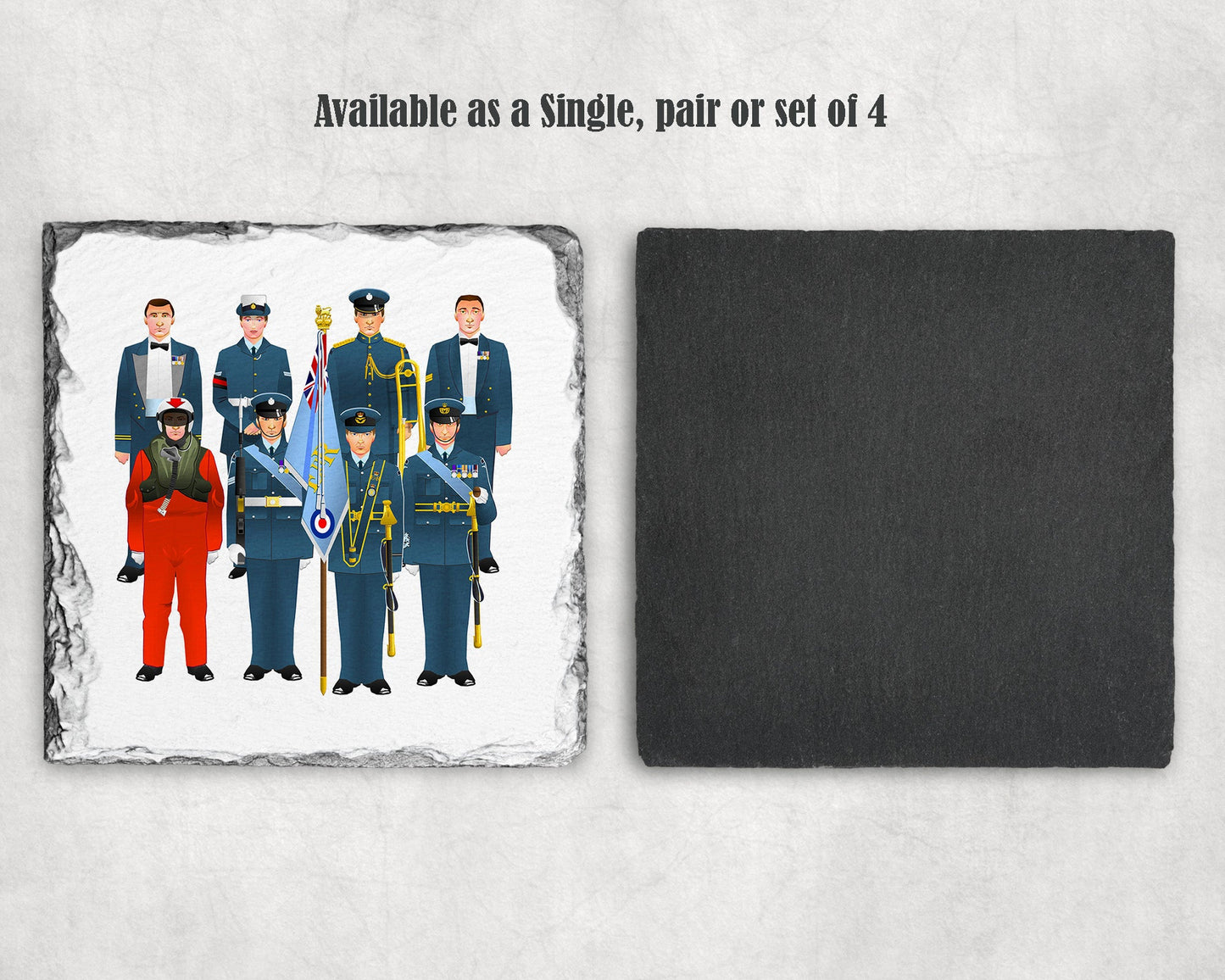 RAF - Uniform Slate Coaster