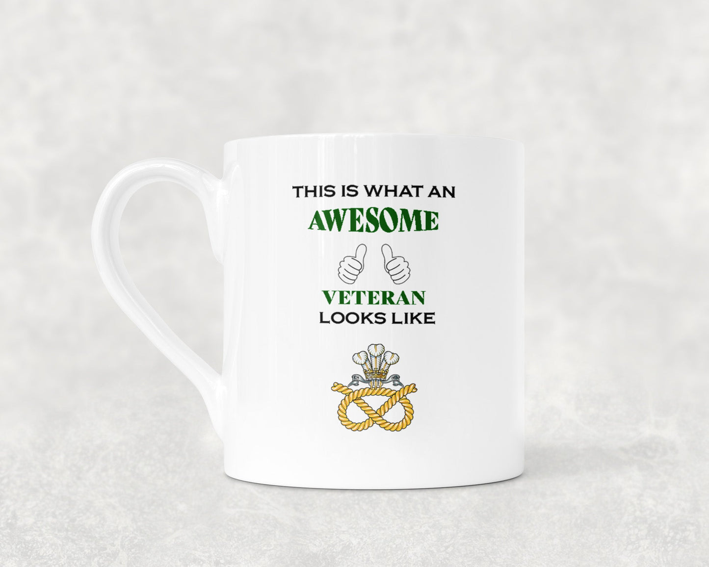 Staffordshire Regiment - Veteran - Bone China Mug