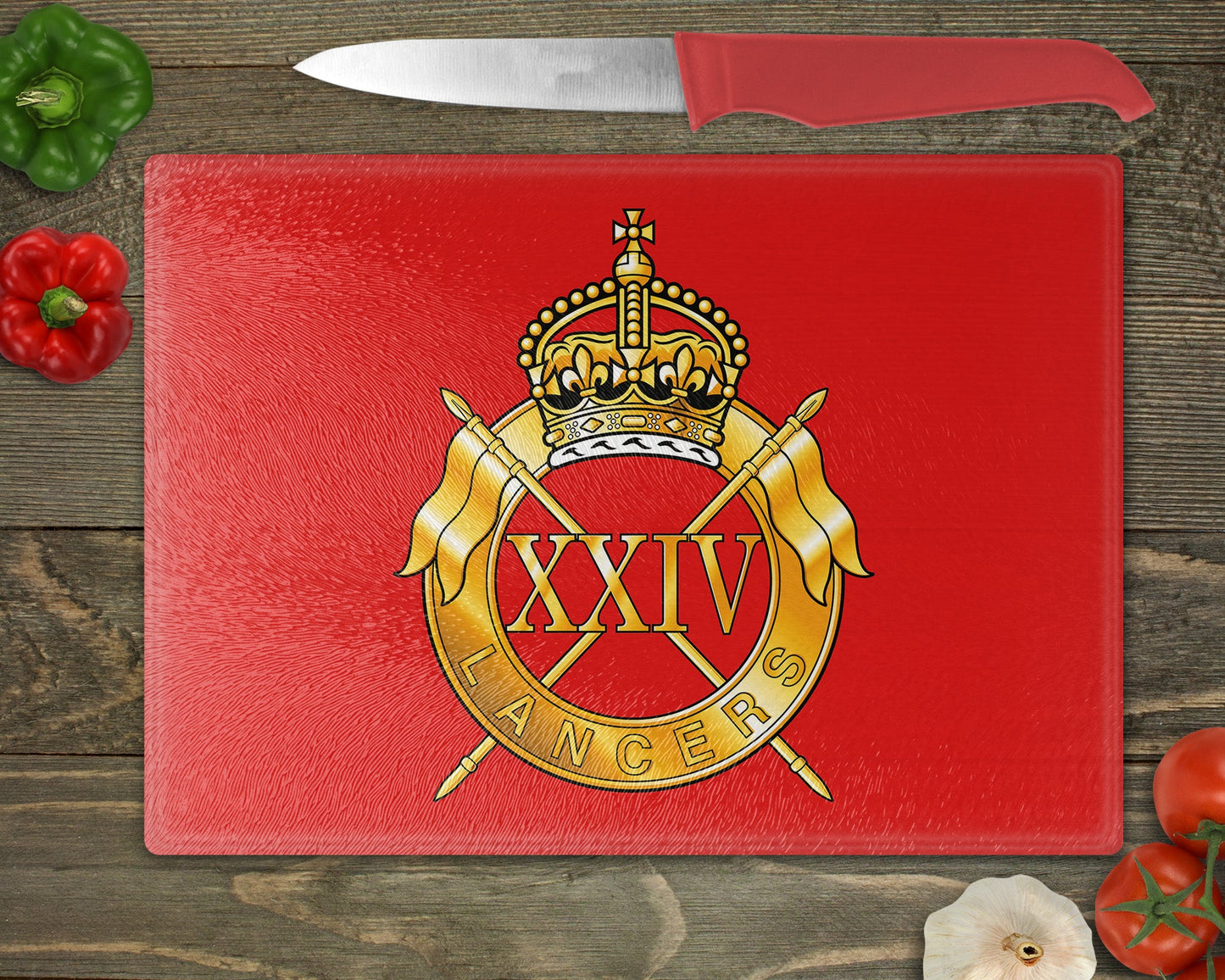 24th Lancers - Cutting Board