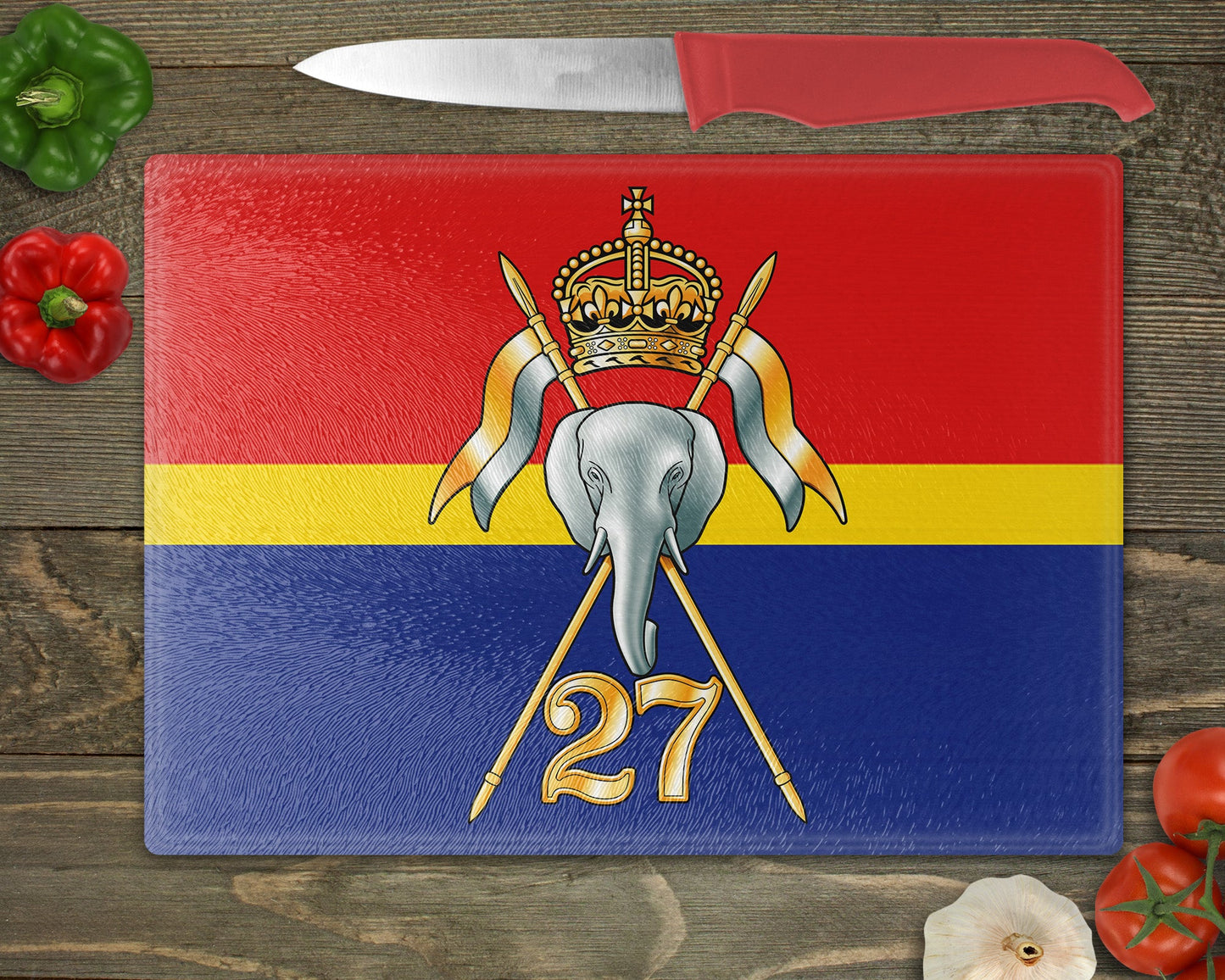27th Lancers - Cutting Board