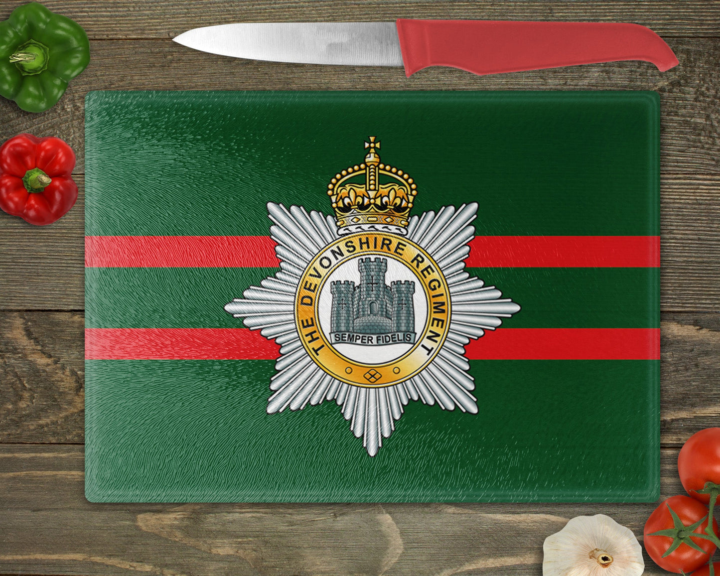Devonshire Regiment - Cutting Board