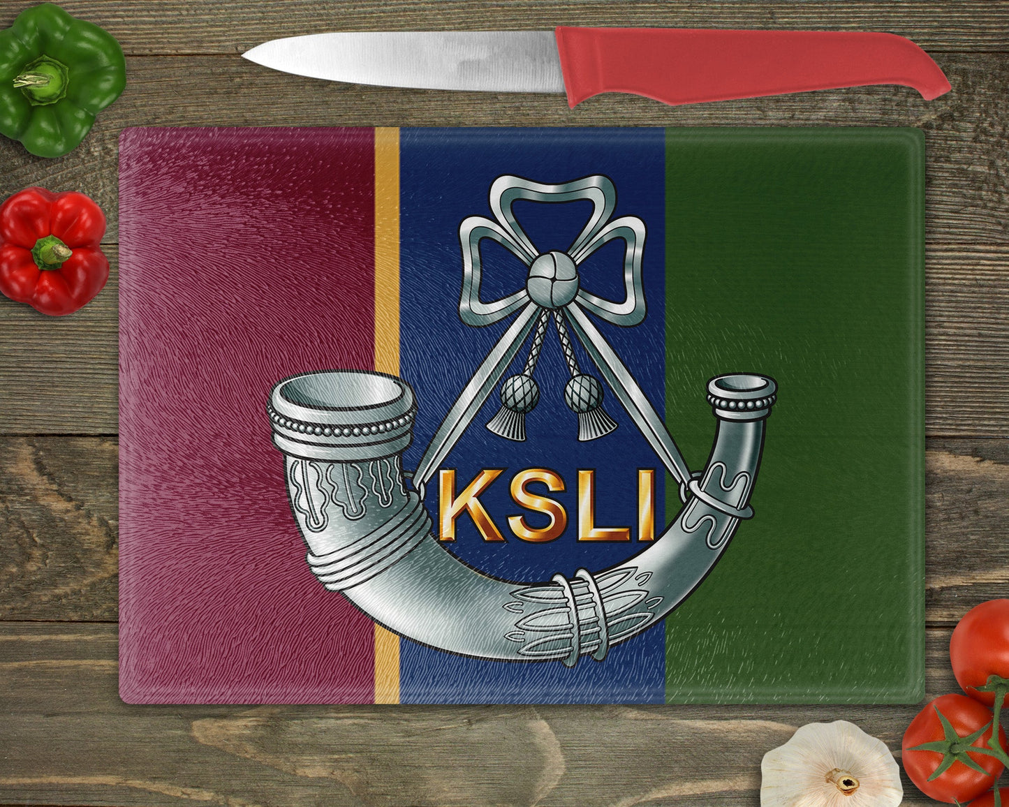 The King's Shropshire Light Infantry - Cutting Board