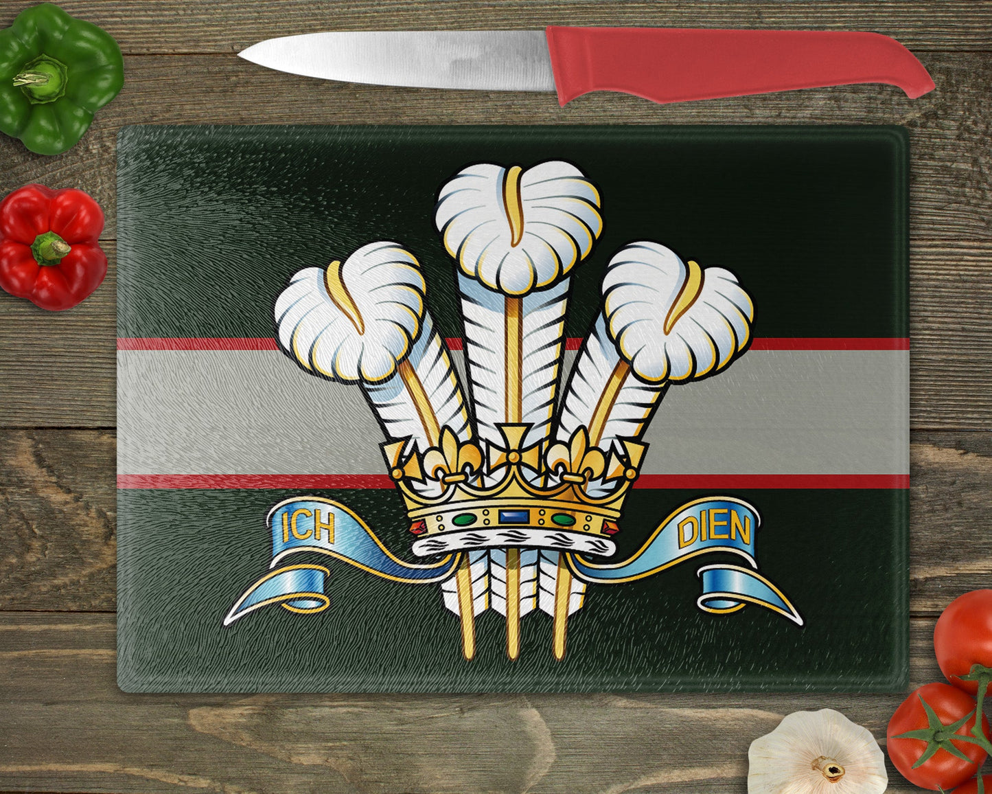 Royal Regiment of Wales - Cutting Board