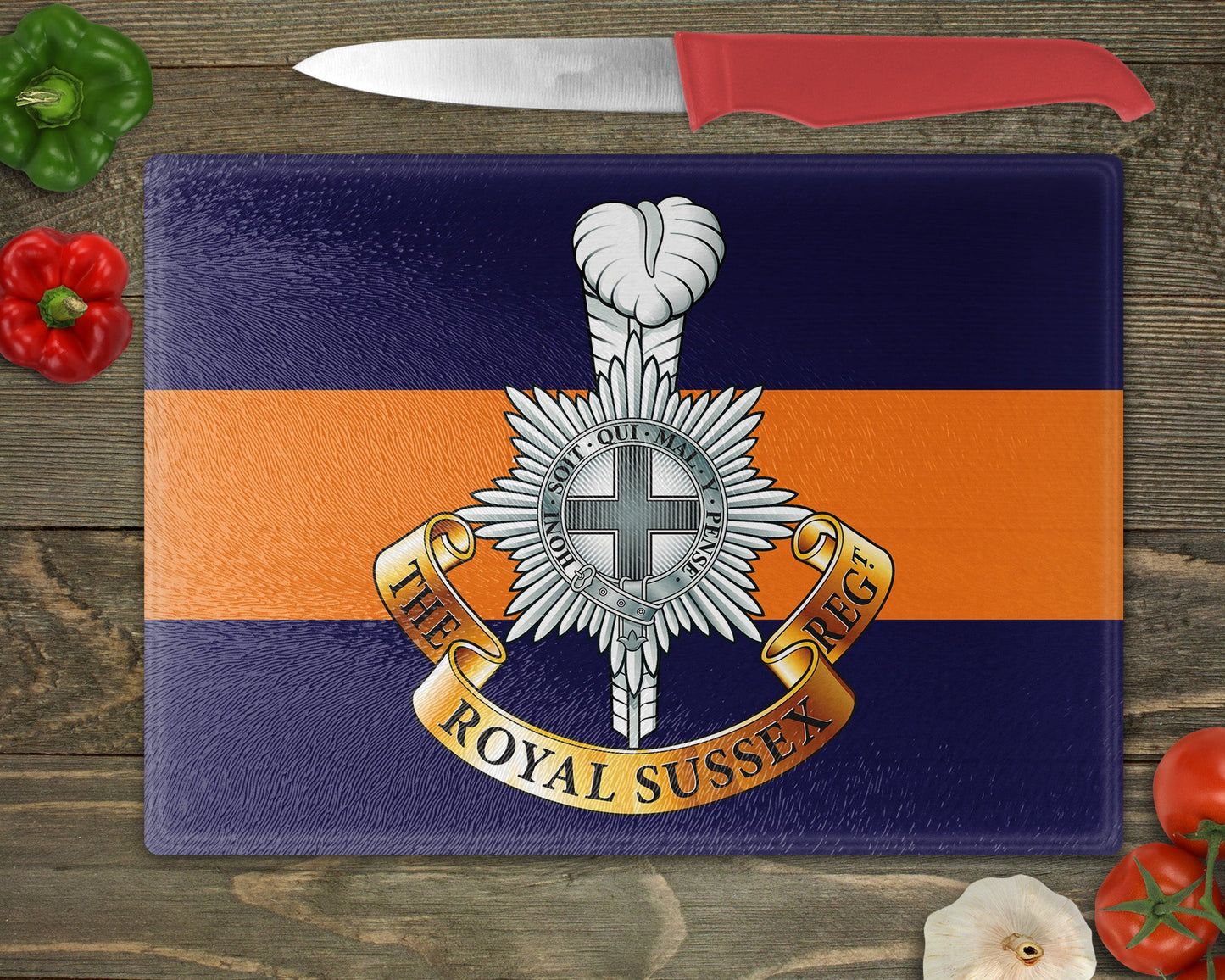 Royal Sussex Regiment - Cutting Board