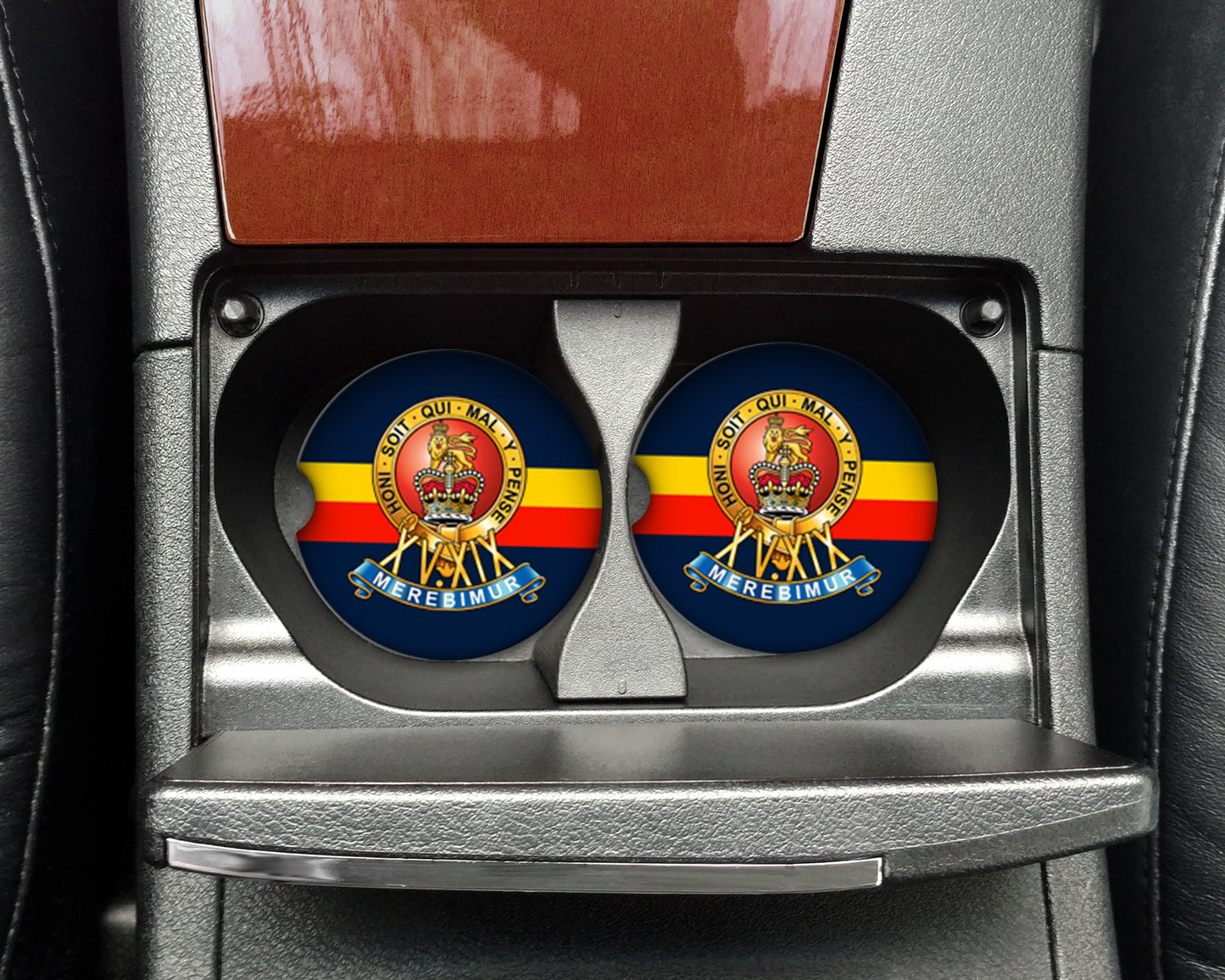 15th/19th The King's Royal Hussars - Car Coaster