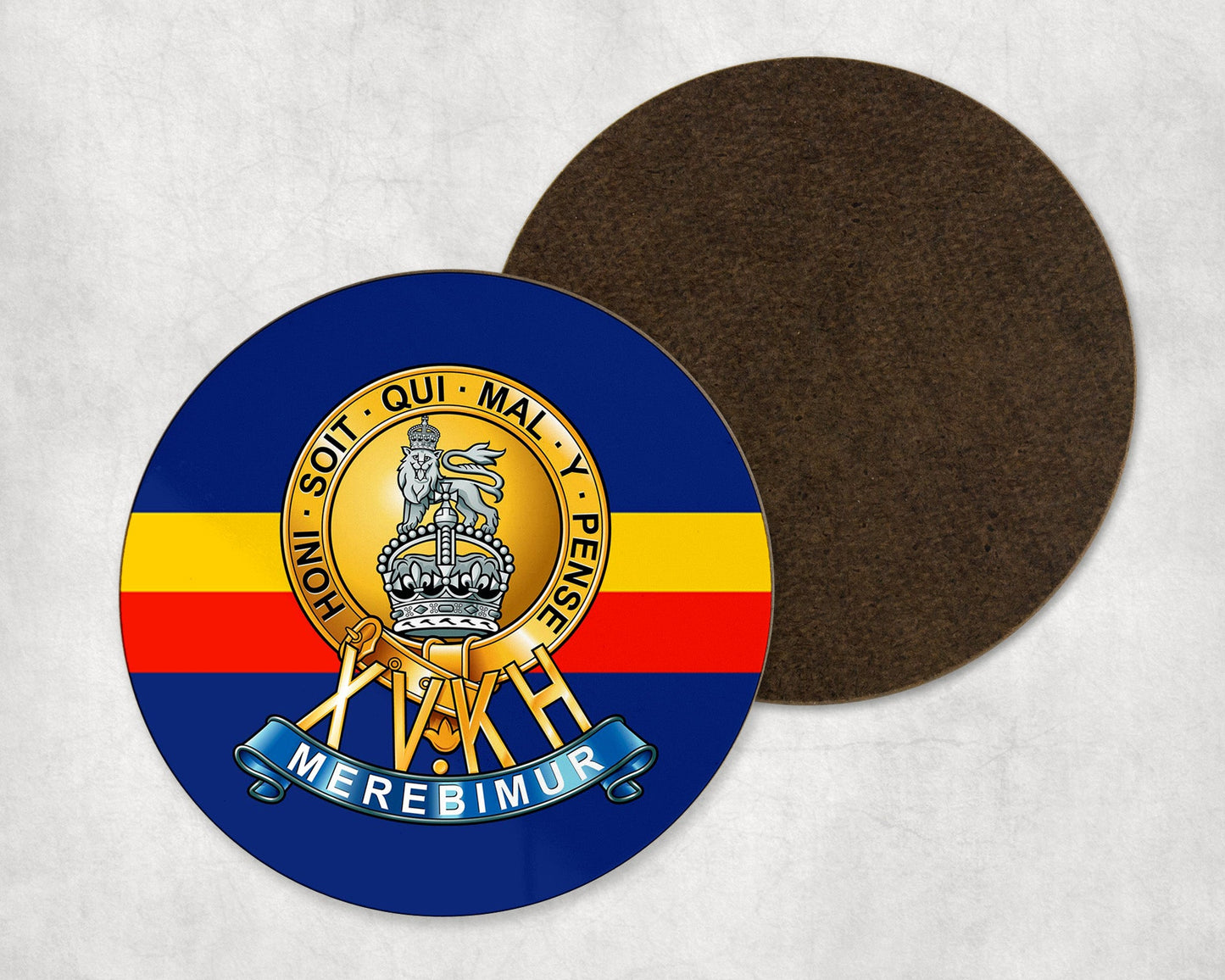 15th The King's Hussars - Round Coaster