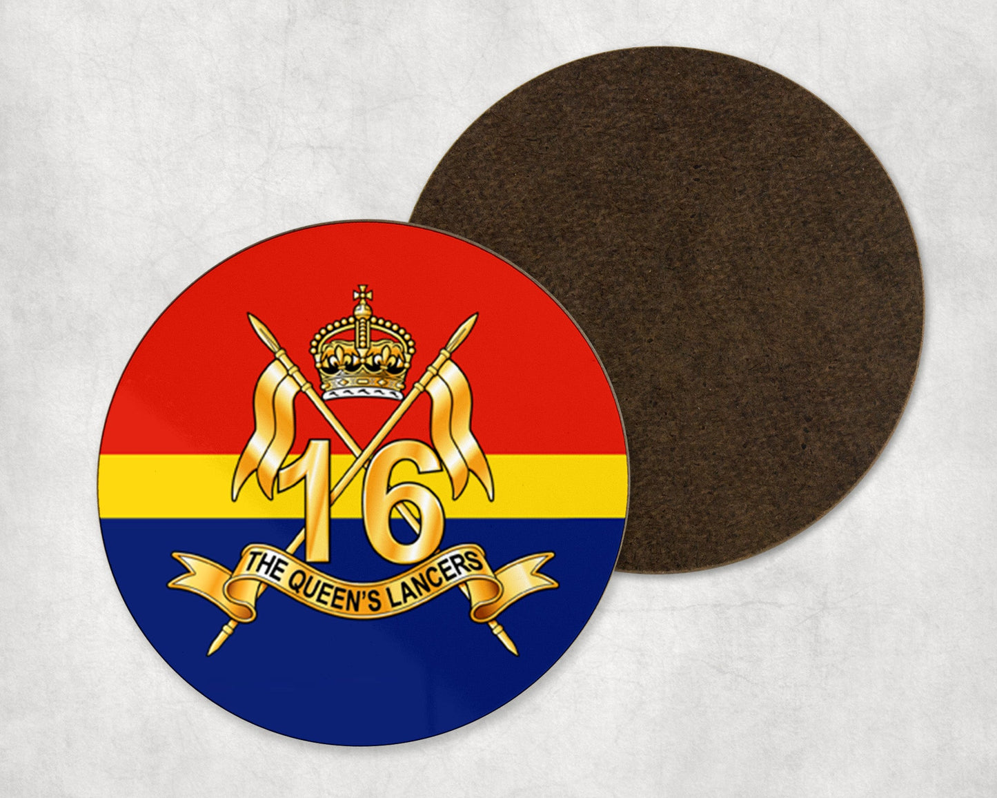 16th/5th The Queen's Royal Lancers - Round Coaster
